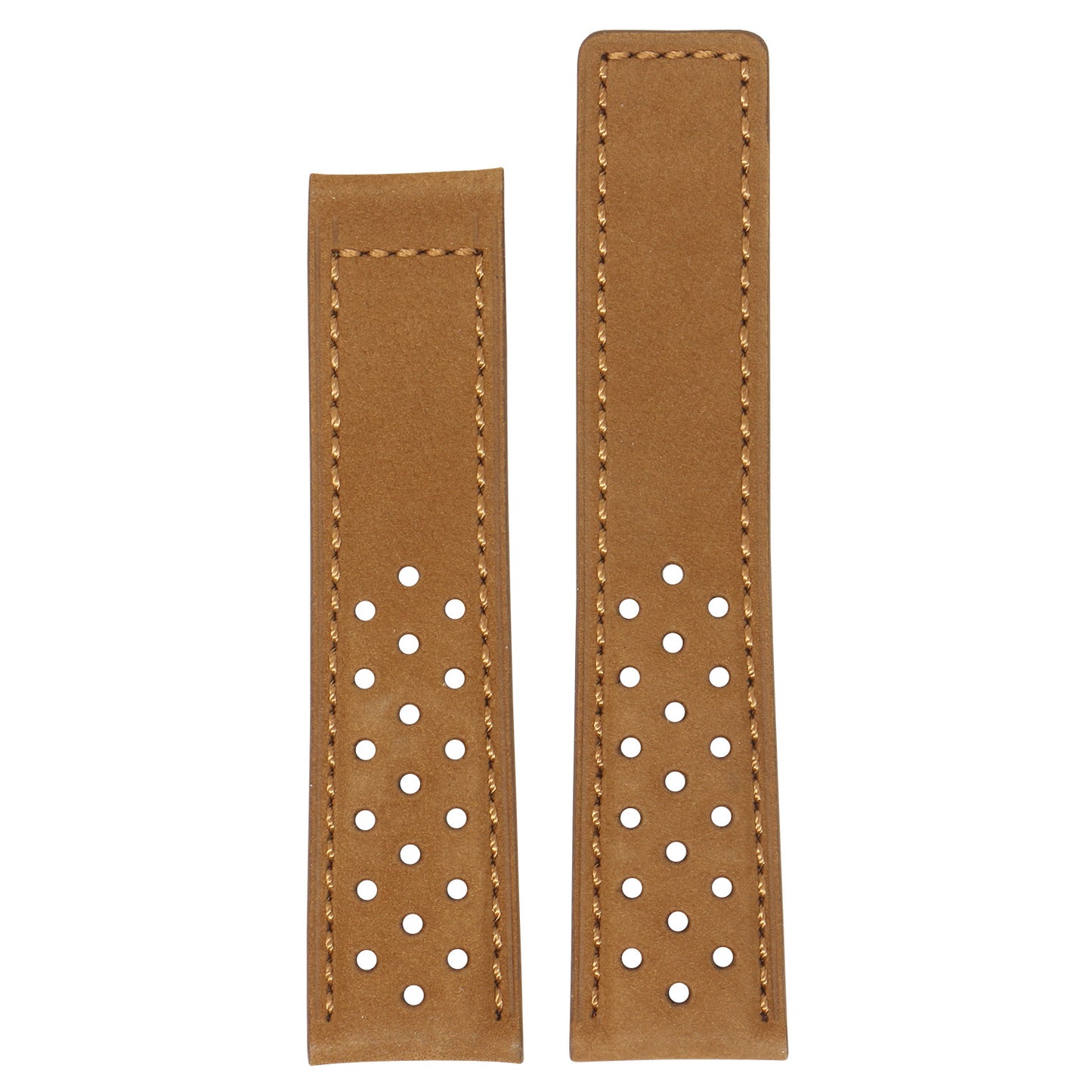 Perforated Suede Strap for Tag Heuer Carrera