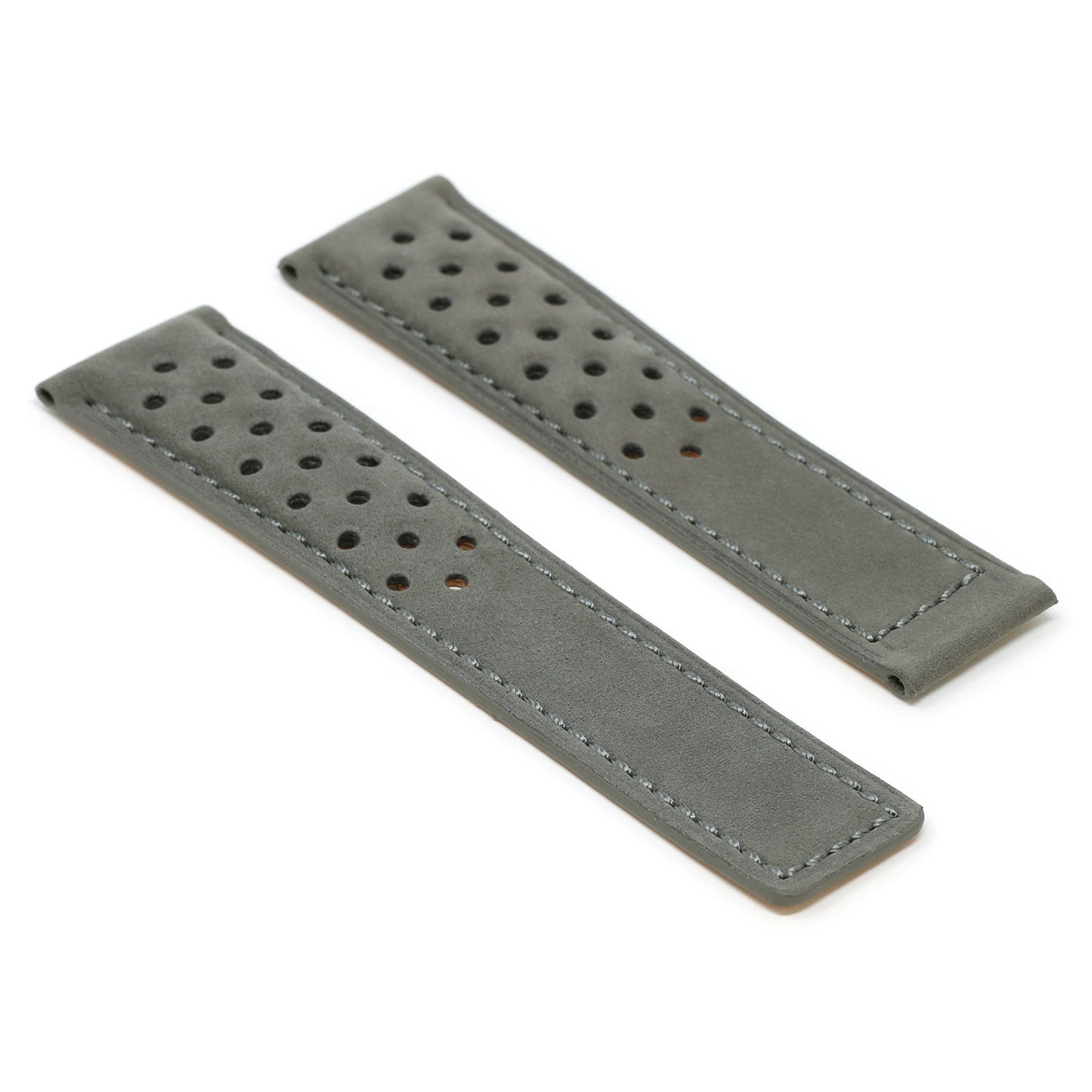 Perforated Suede Strap for Tag Heuer Carrera
