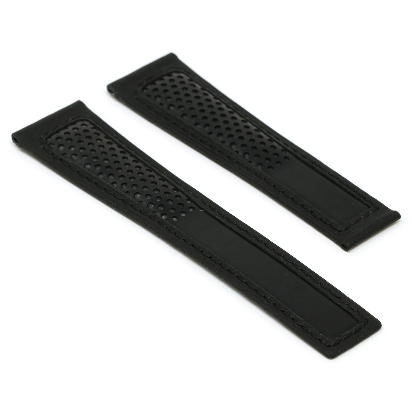 Perforated Leather Strap for Tag Heuer Monaco