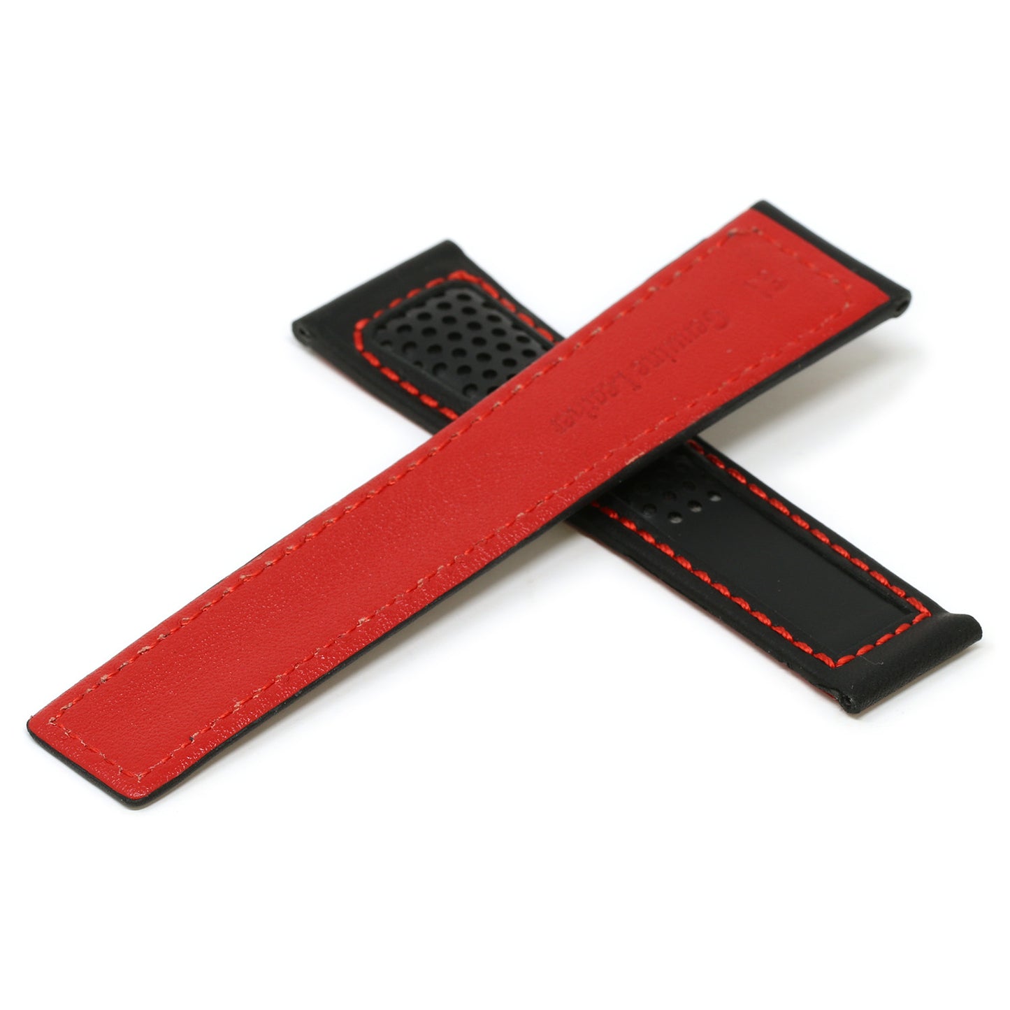 Perforated Leather Strap for Tag Heuer Monaco