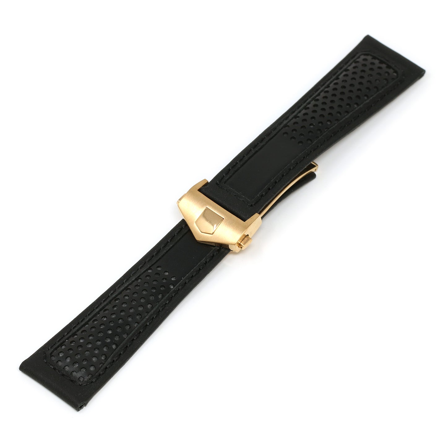 Perforated Leather Strap for Tag Heuer Monaco