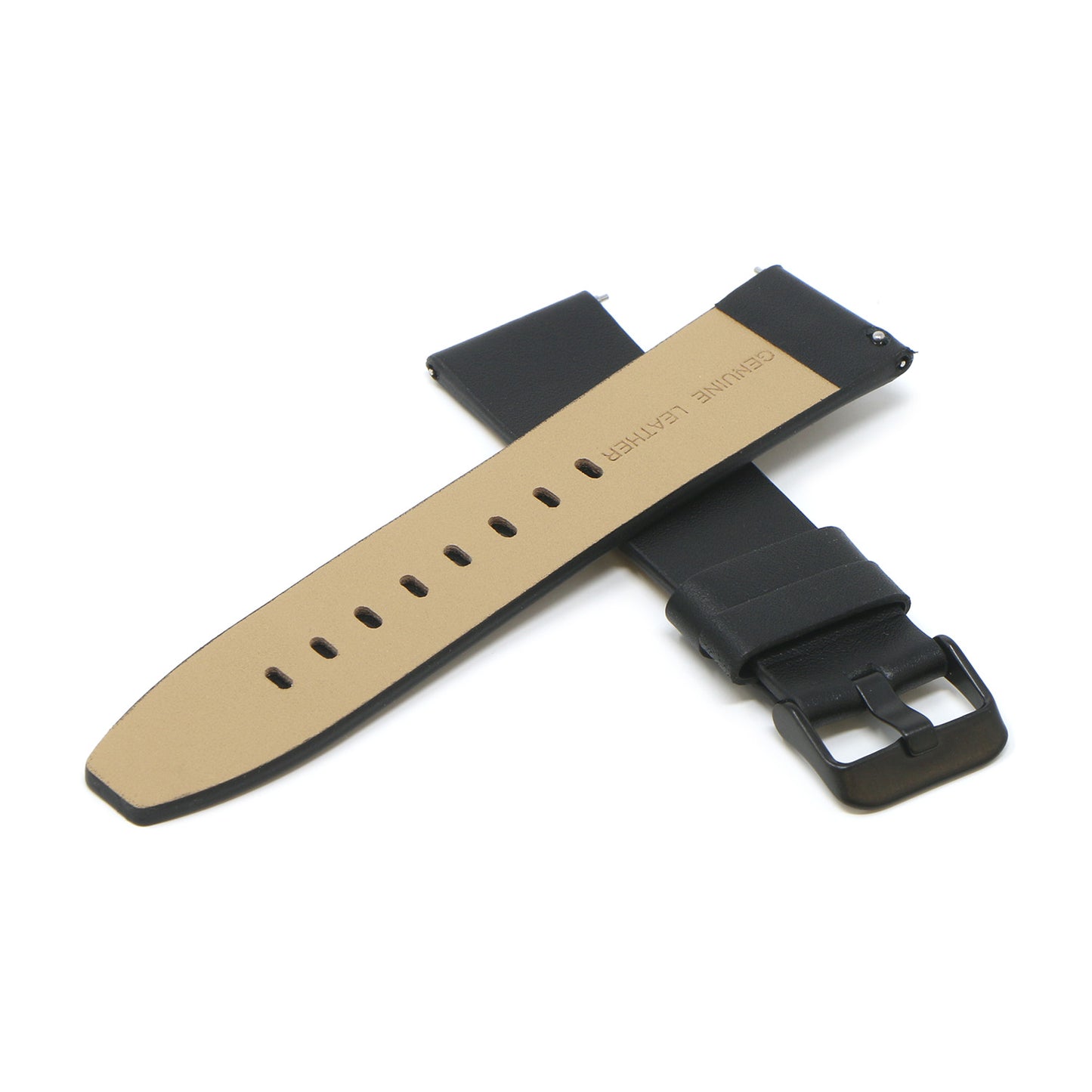 23mm Smooth Leather Strap