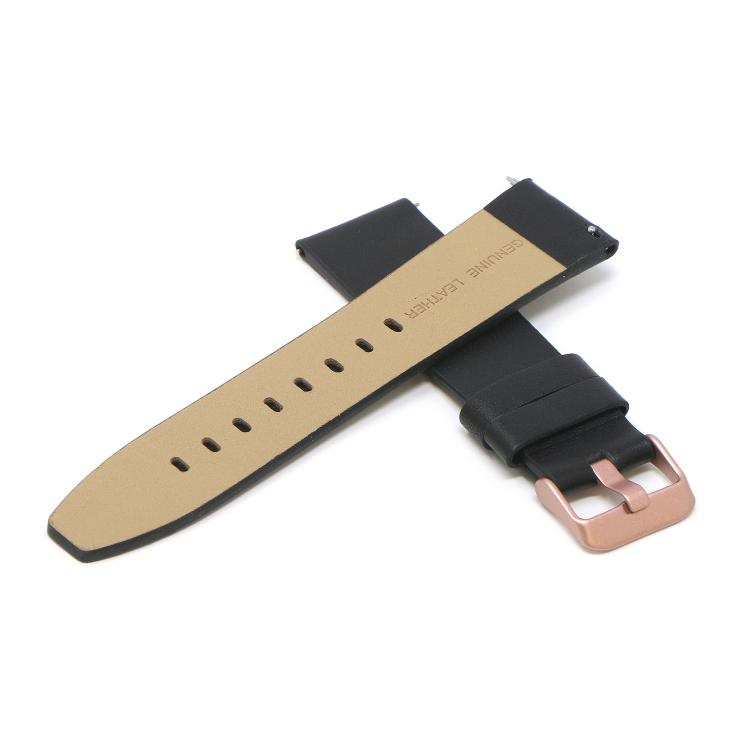 23mm Smooth Leather Strap