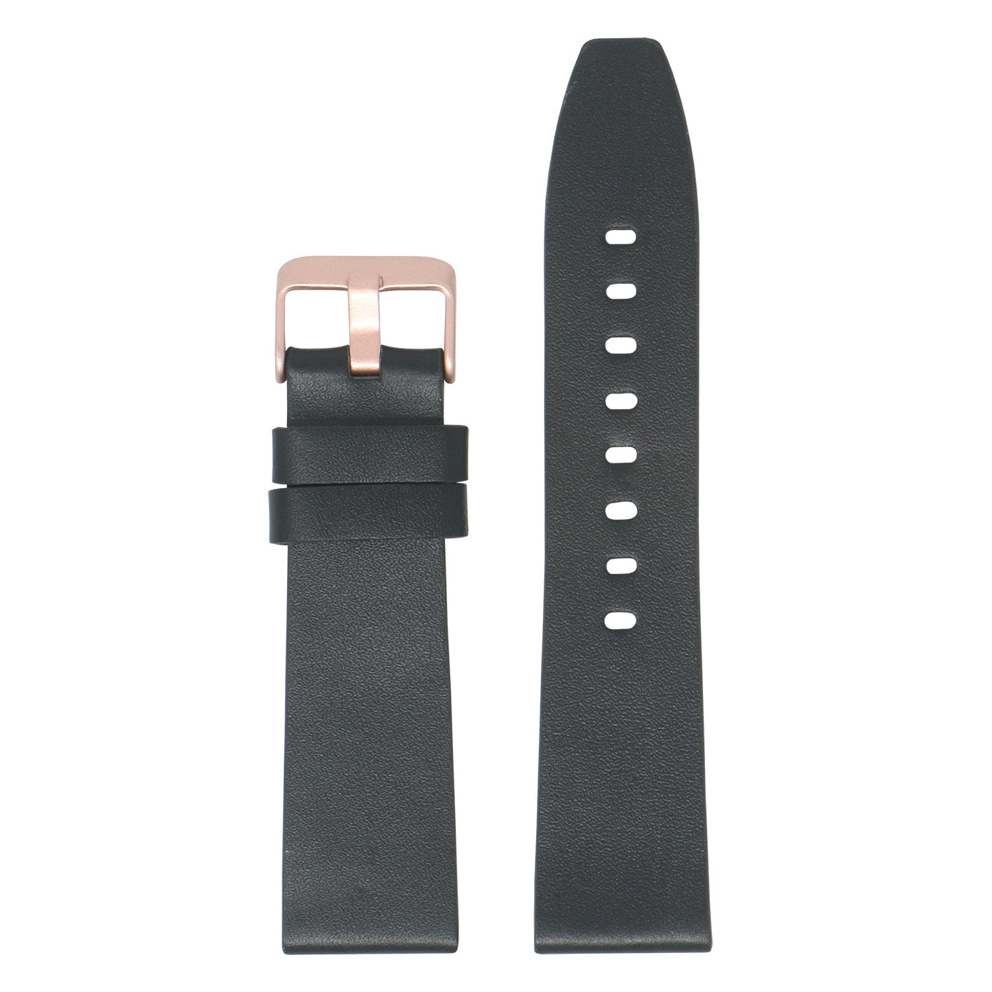 23mm Smooth Leather Strap