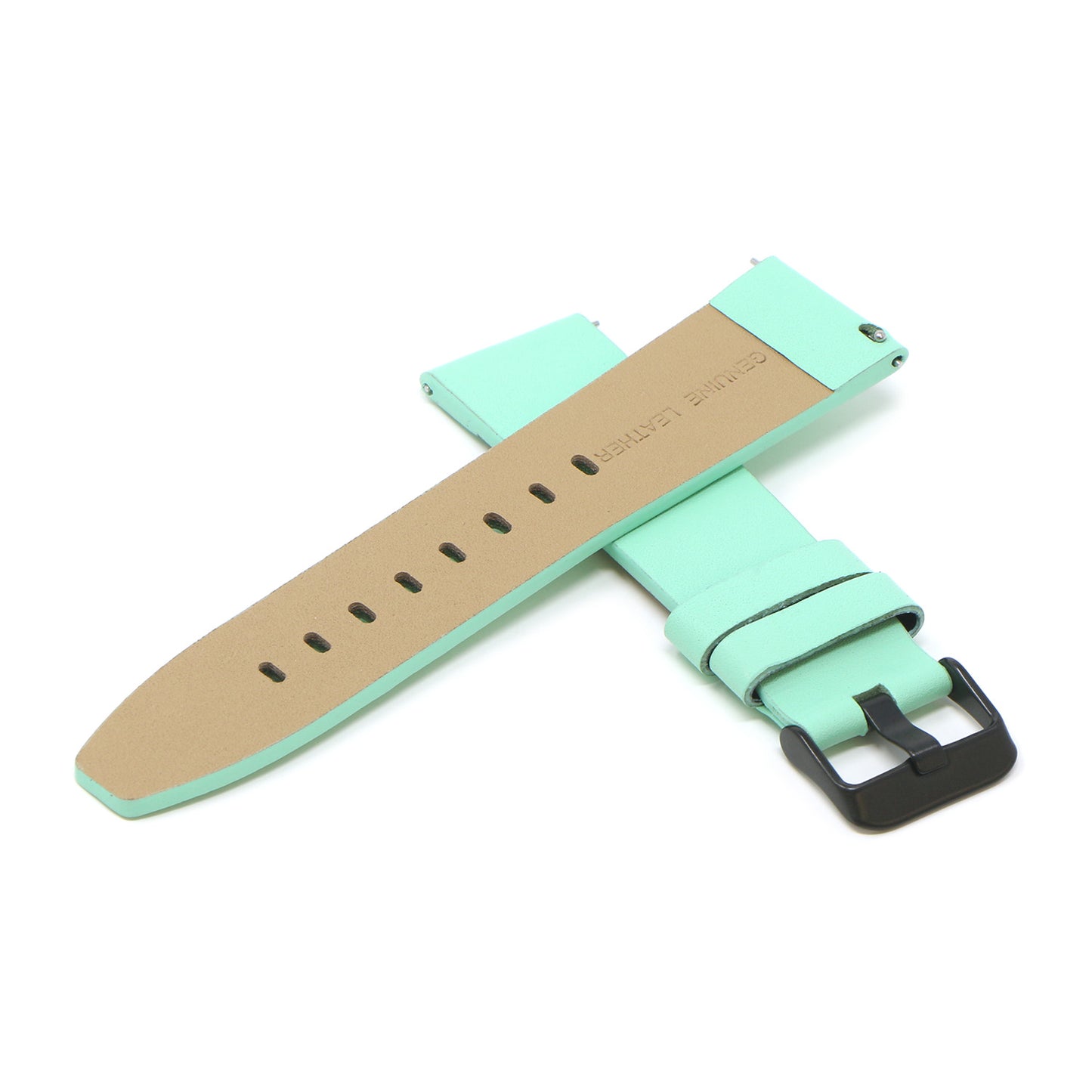 23mm Smooth Leather Strap
