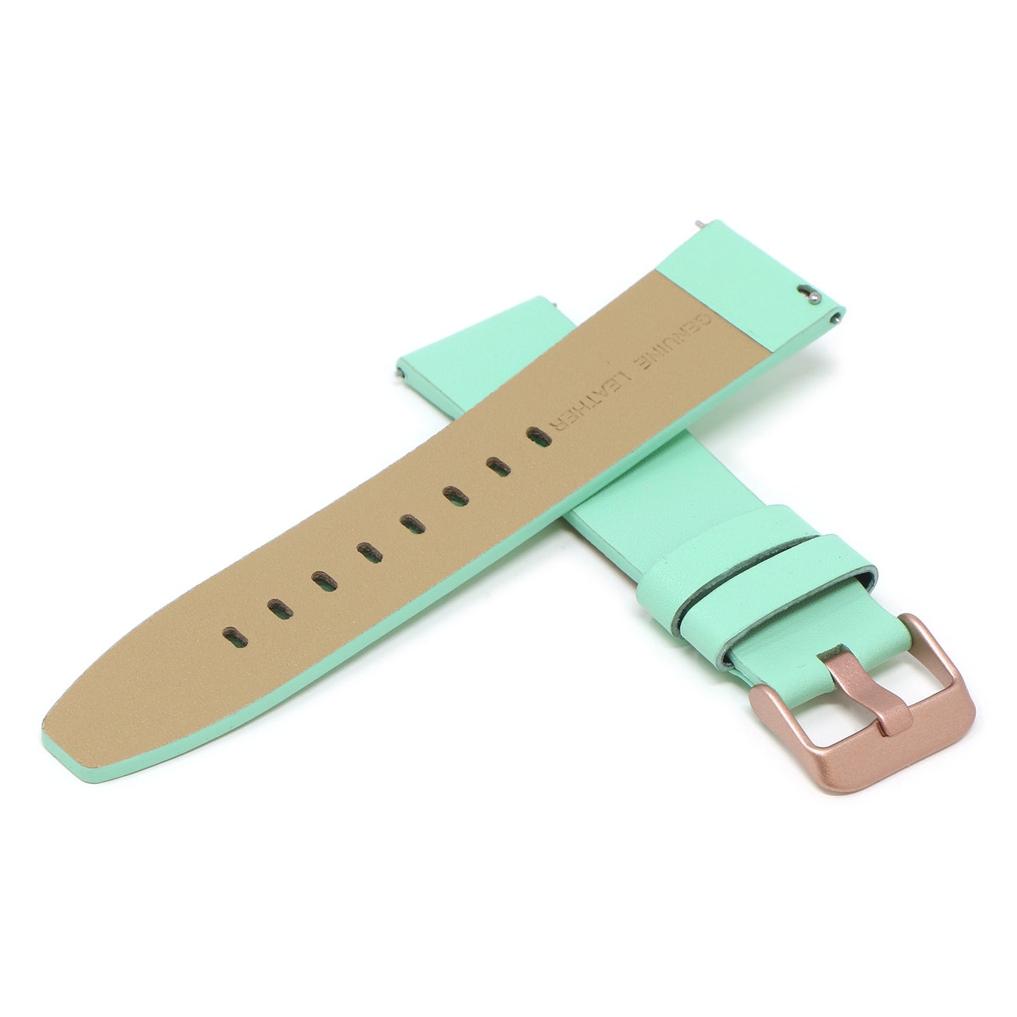 23mm Smooth Leather Strap