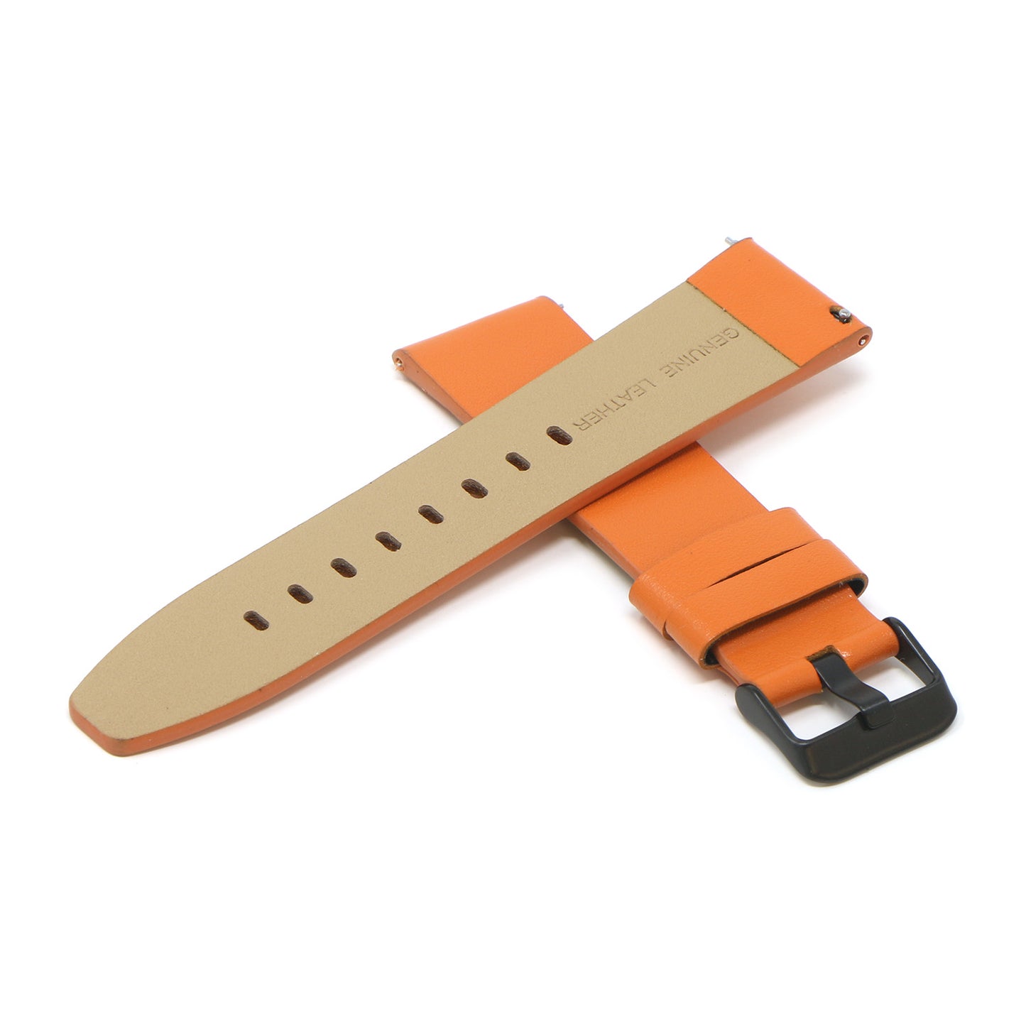 23mm Smooth Leather Strap