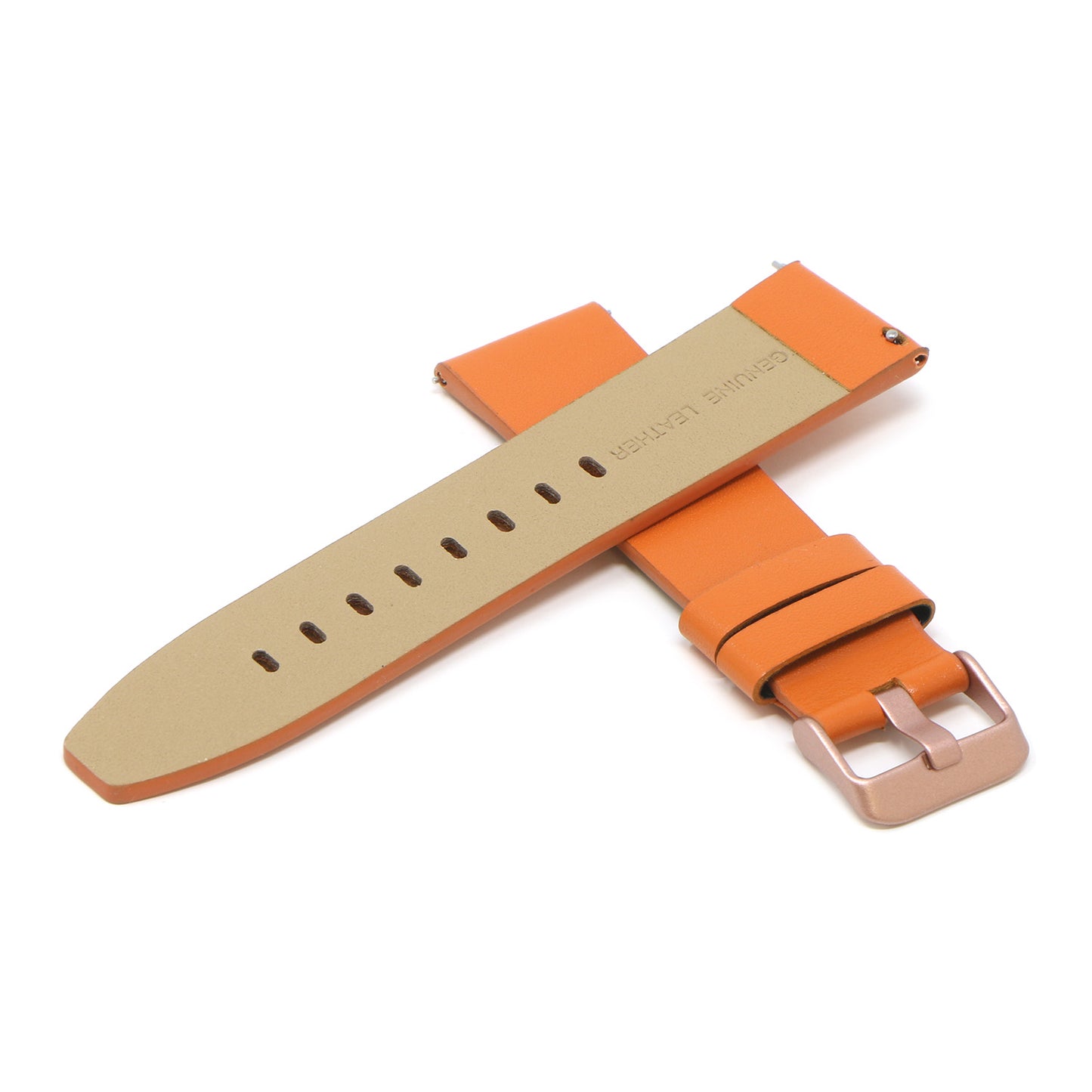 23mm Smooth Leather Strap