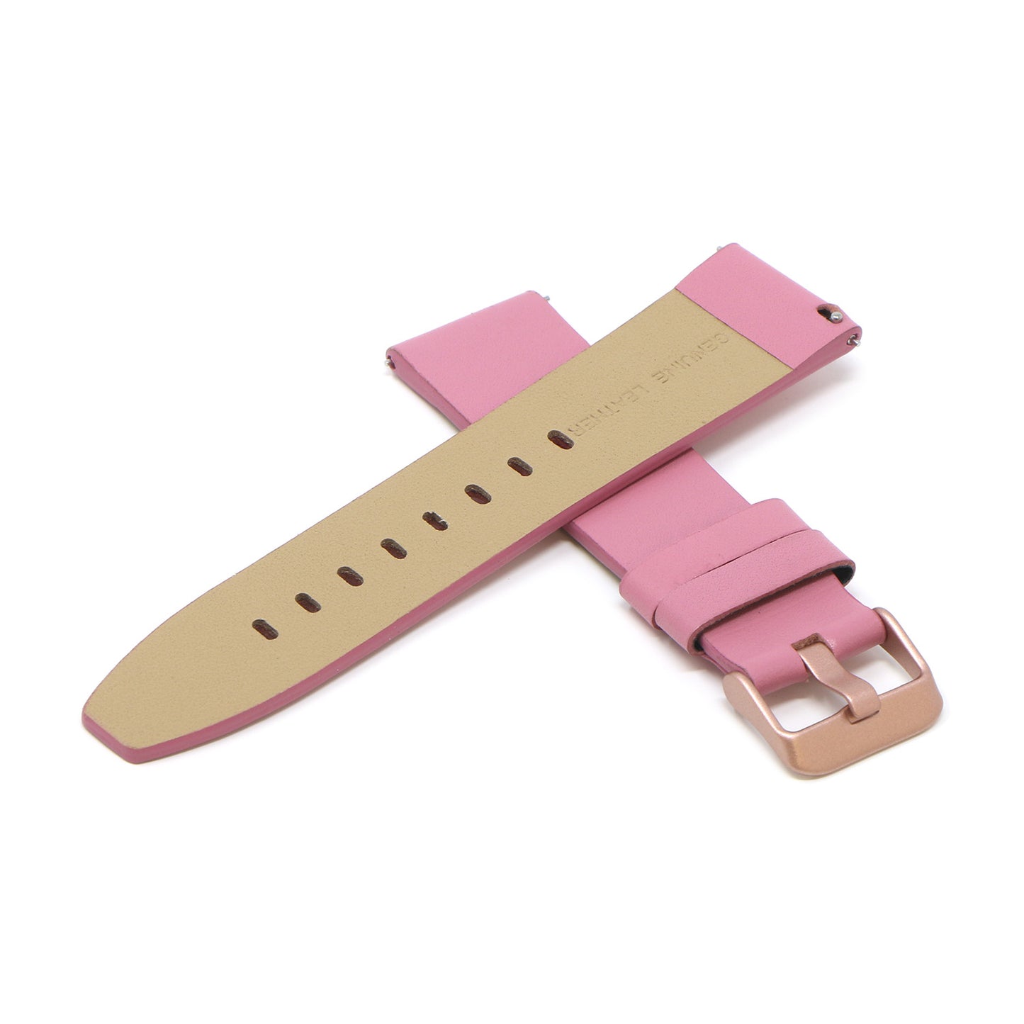 23mm Smooth Leather Strap