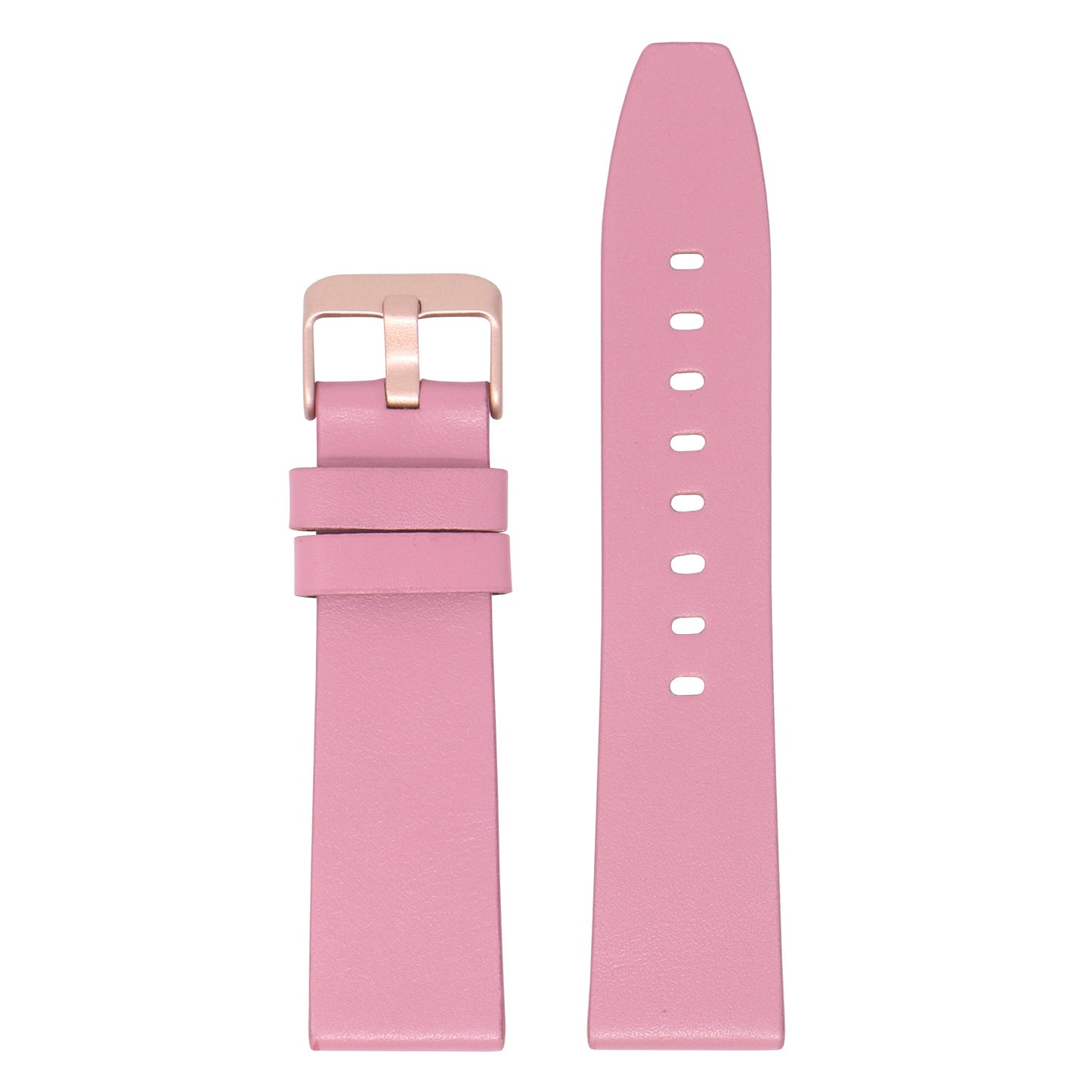 23mm Smooth Leather Strap
