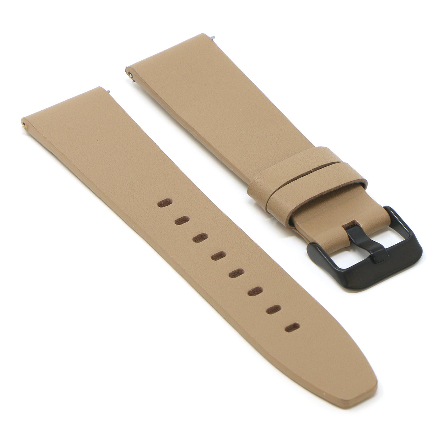 23mm Smooth Leather Strap