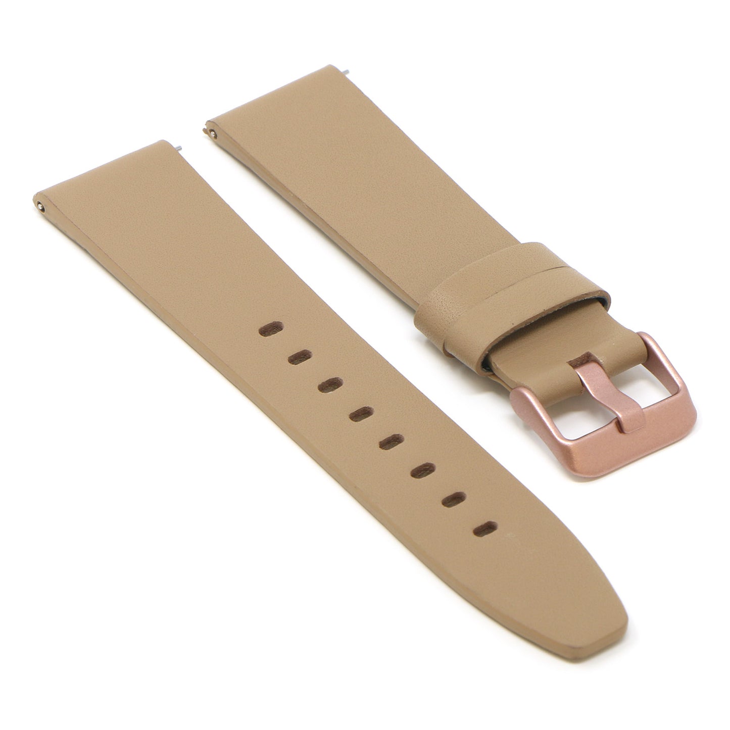 23mm Smooth Leather Strap