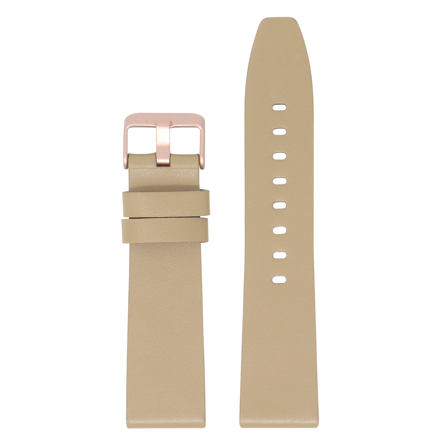 23mm Smooth Leather Strap