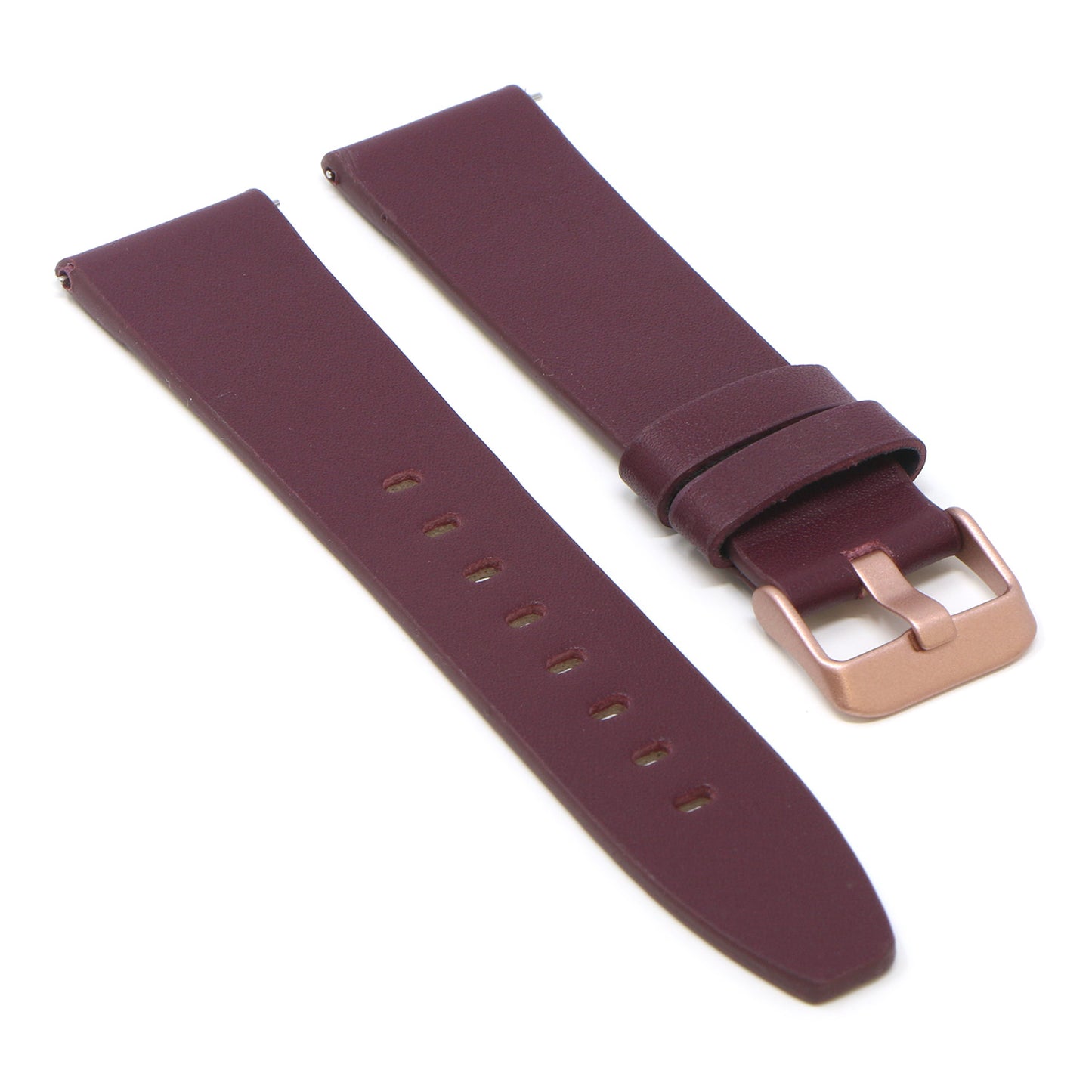 23mm Smooth Leather Strap