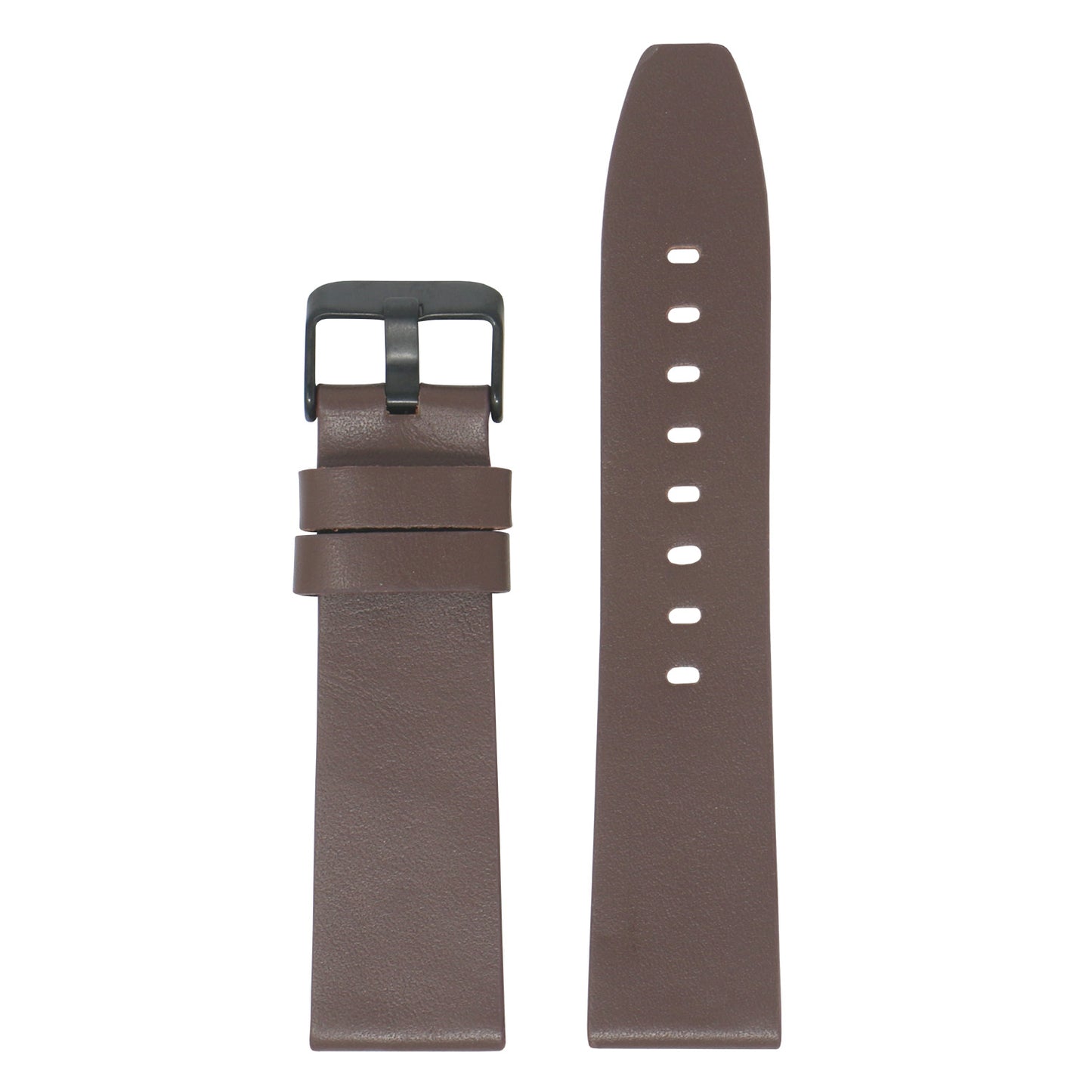 23mm Smooth Leather Strap