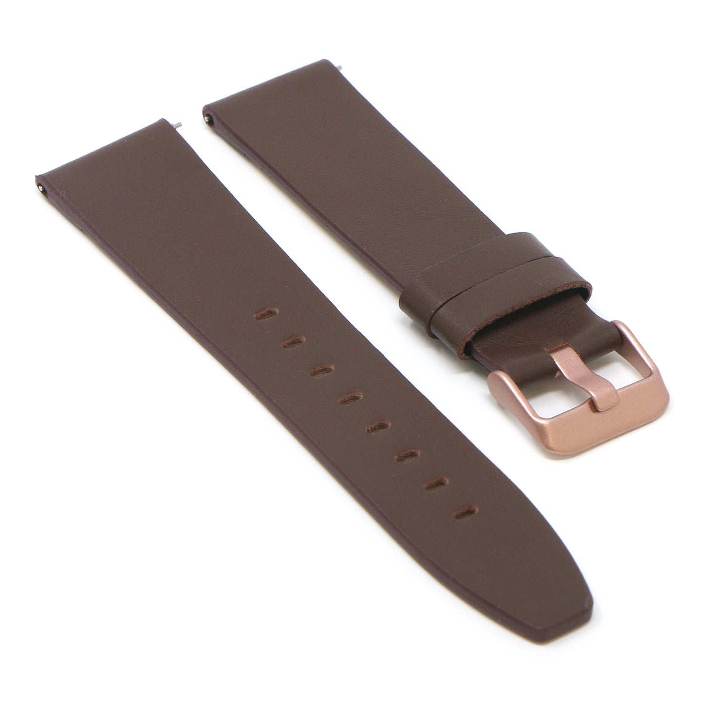 23mm Smooth Leather Strap