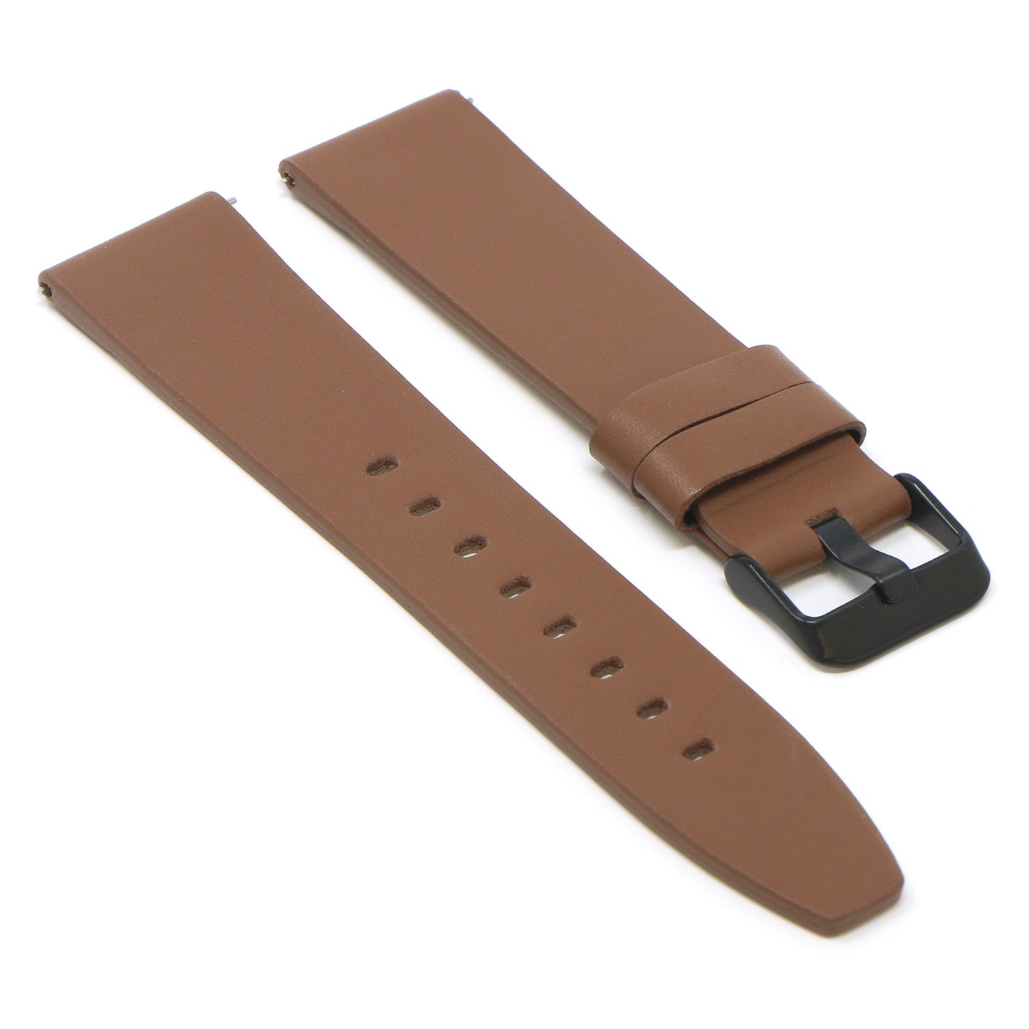 23mm Smooth Leather Strap