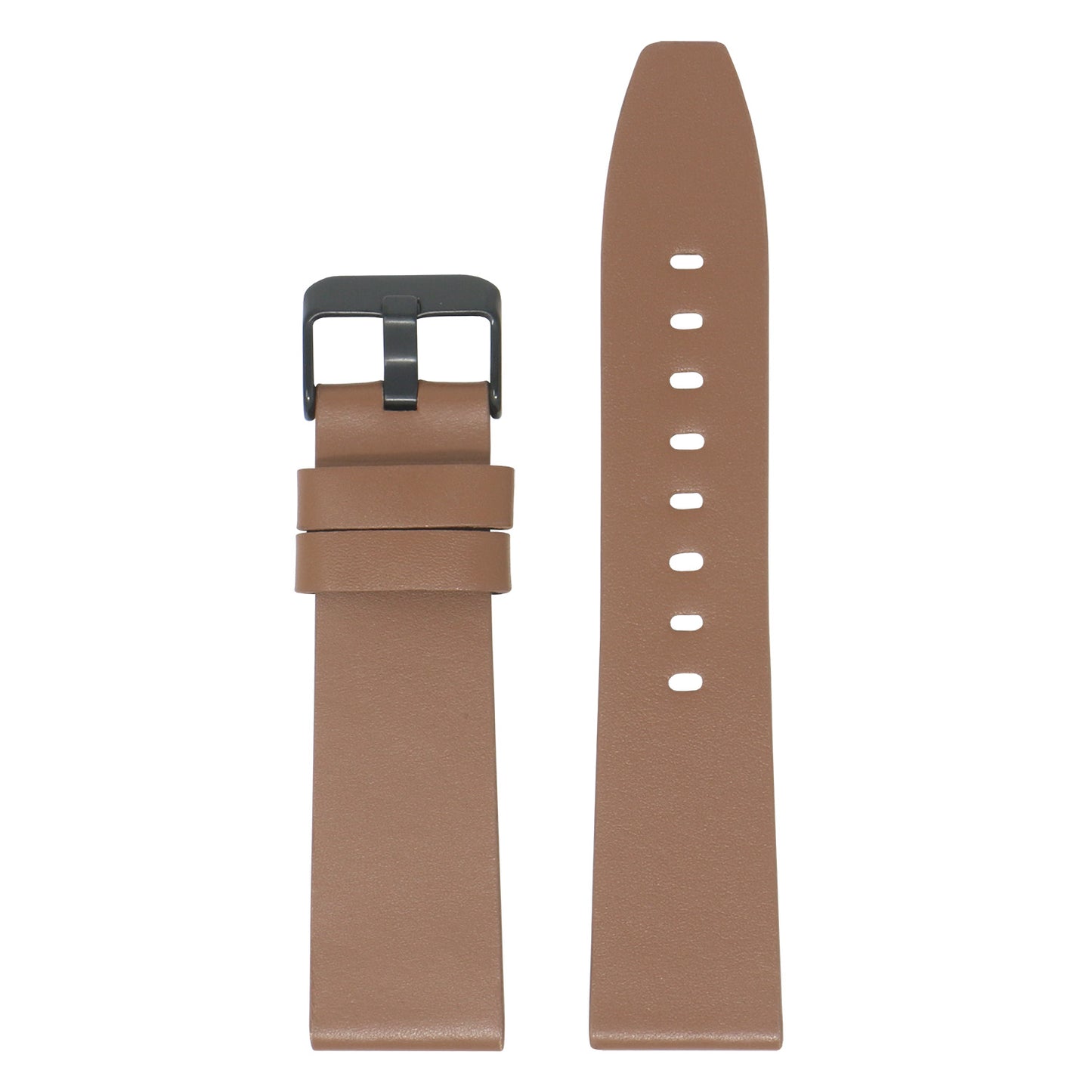 23mm Smooth Leather Strap