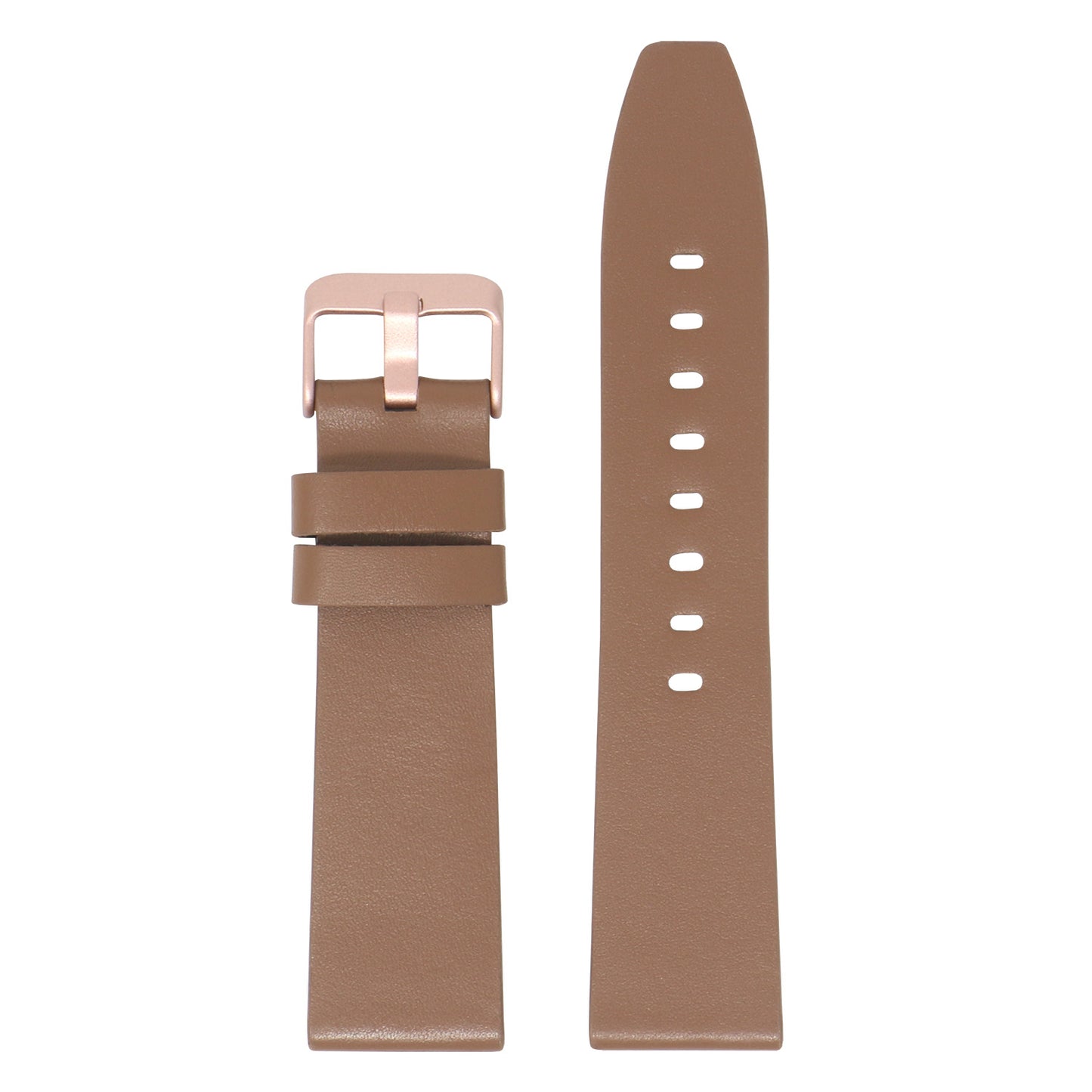 23mm Smooth Leather Strap