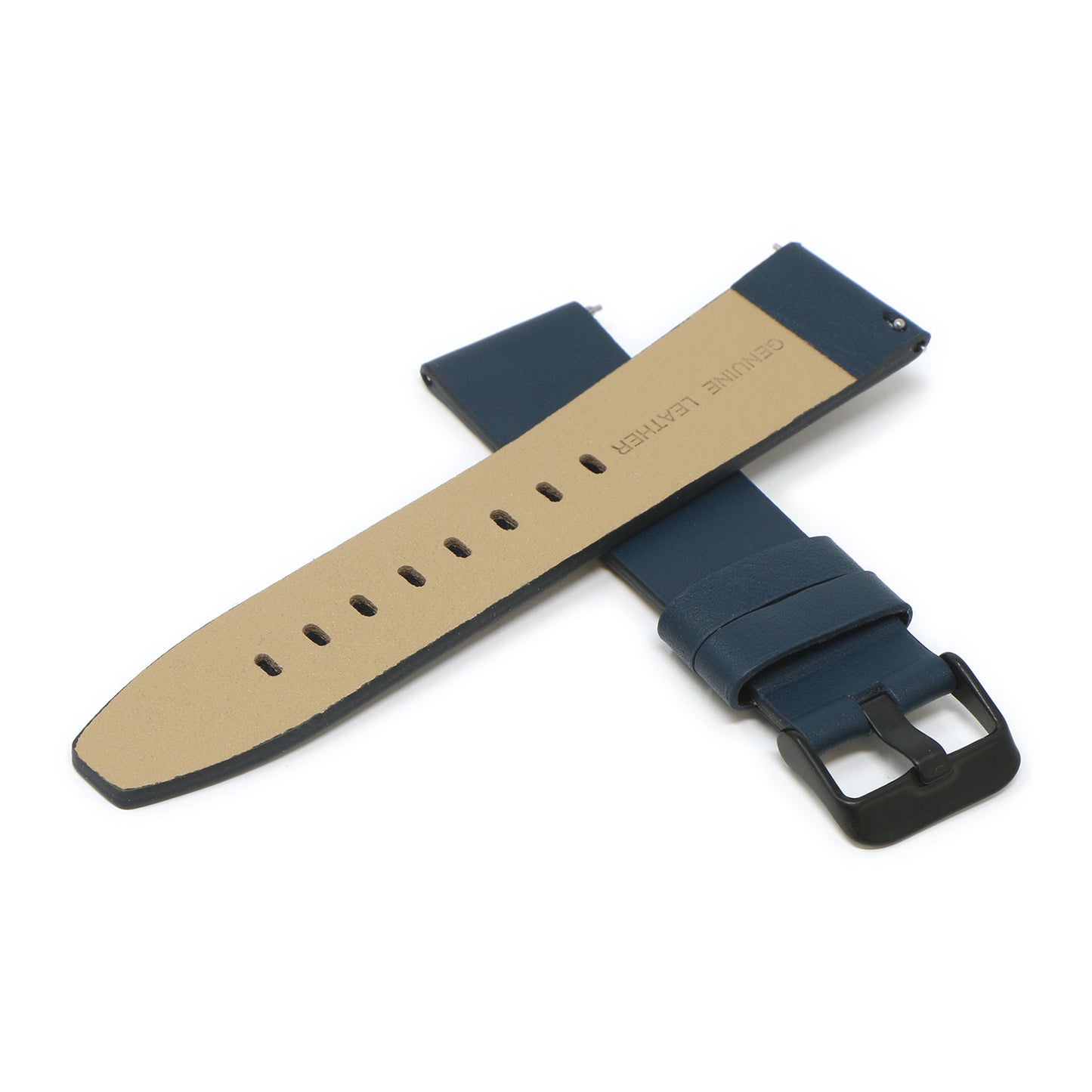 23mm Smooth Leather Strap