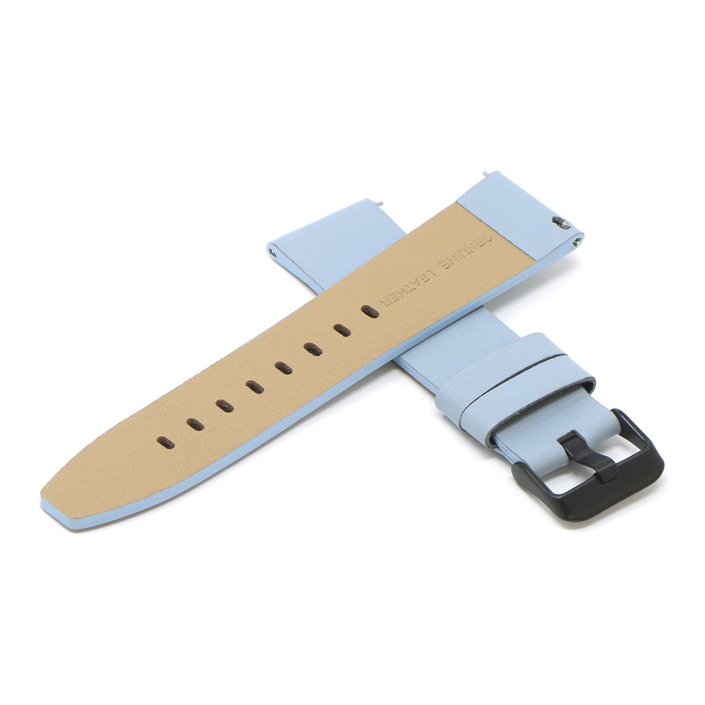 23mm Smooth Leather Strap