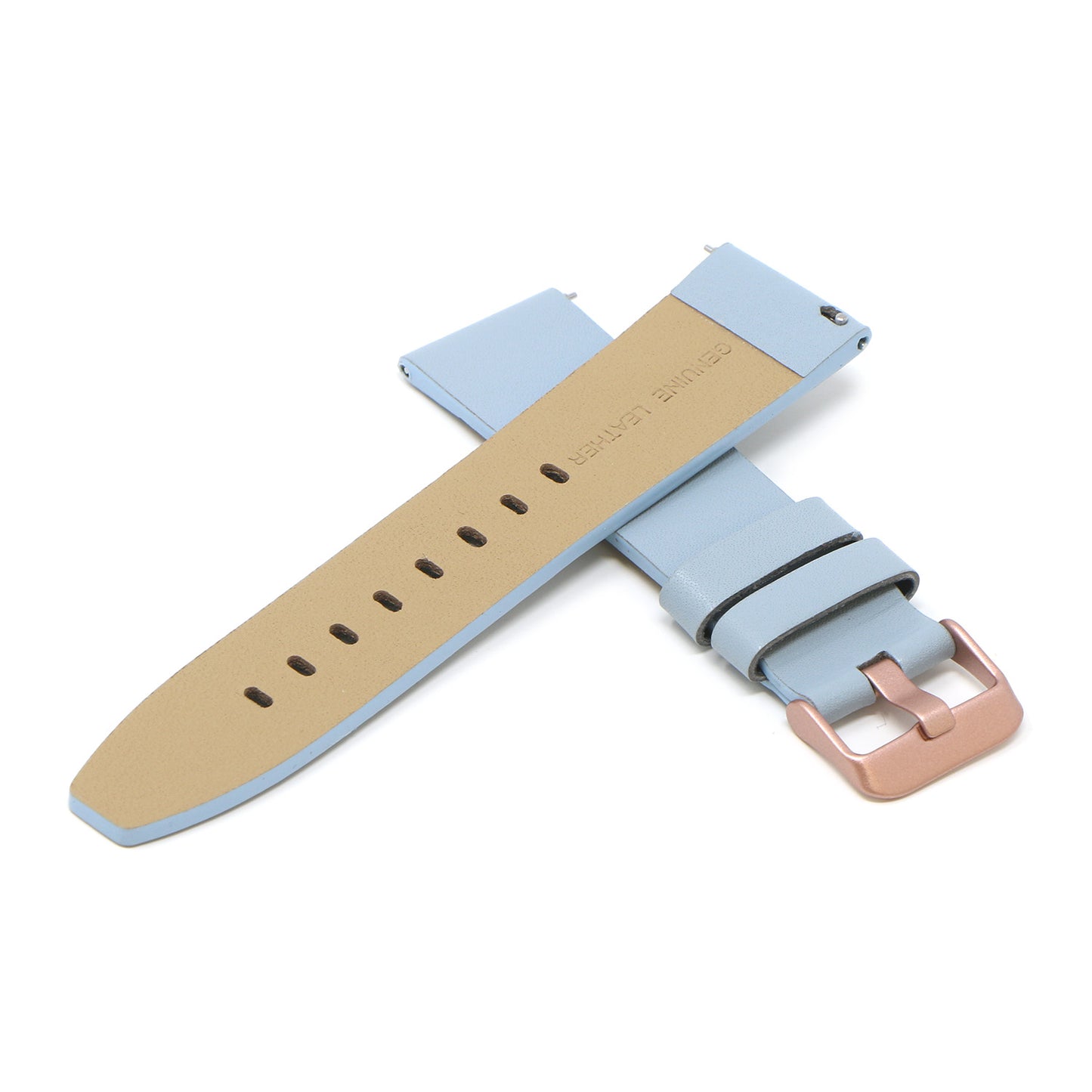 23mm Smooth Leather Strap