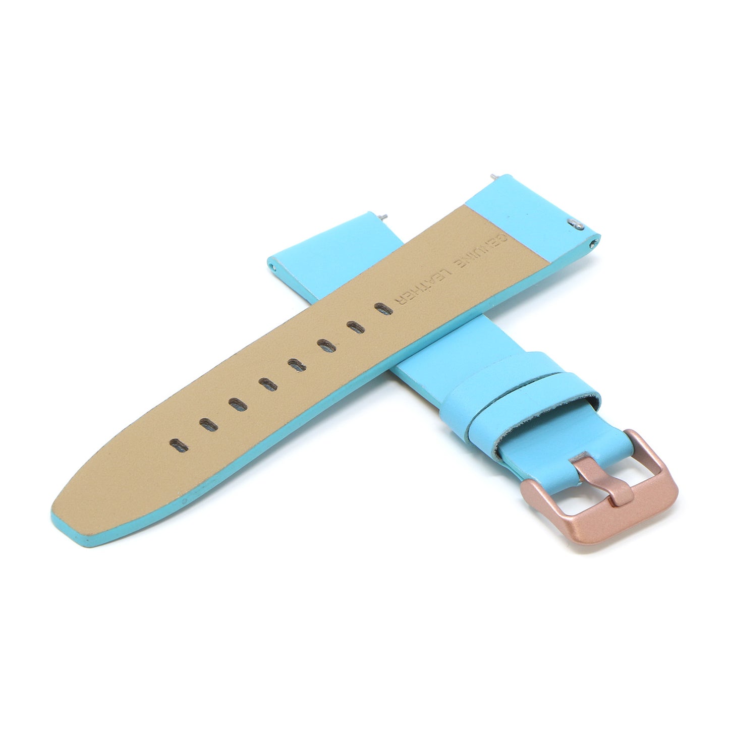 23mm Smooth Leather Strap