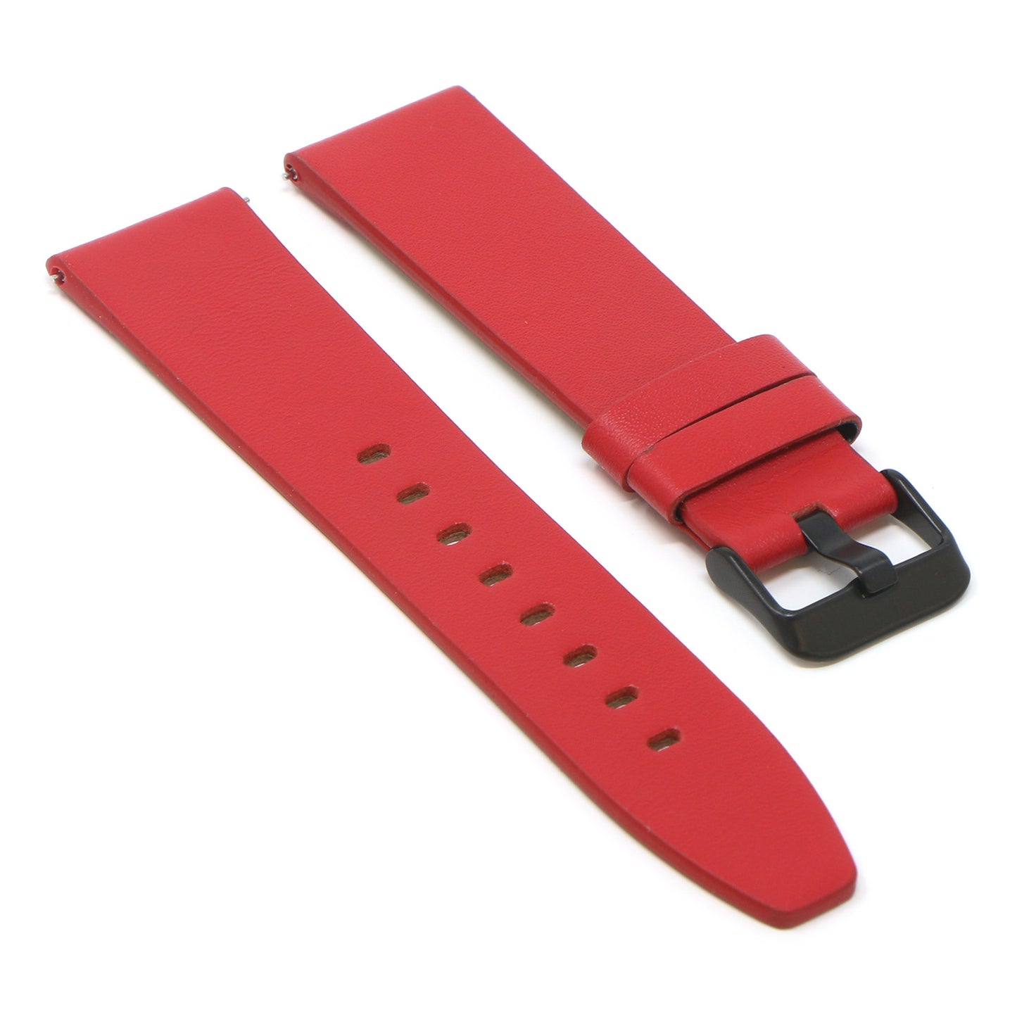 23mm Smooth Leather Strap