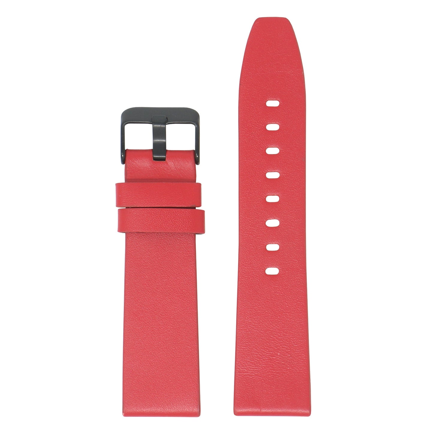 23mm Smooth Leather Strap