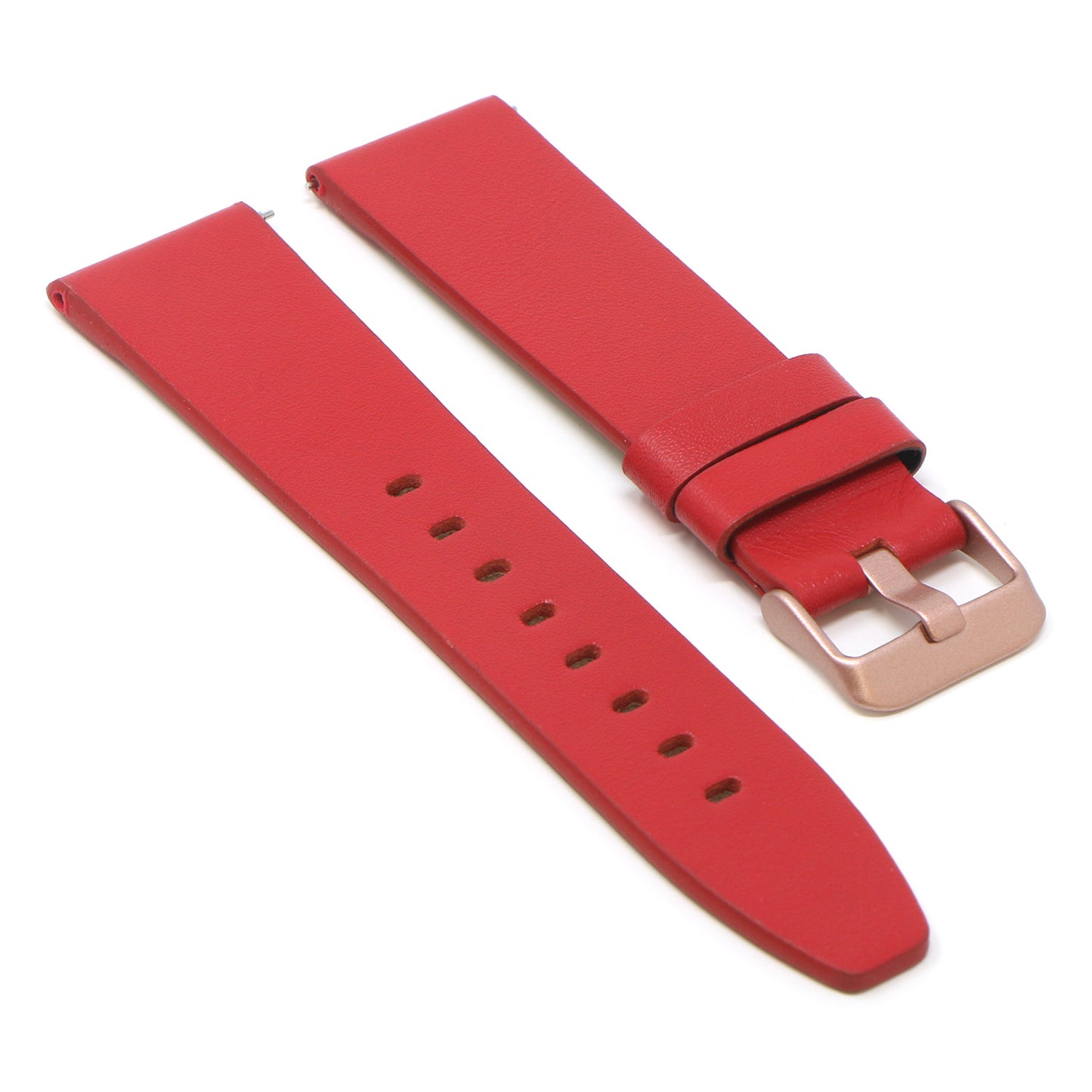 23mm Smooth Leather Strap
