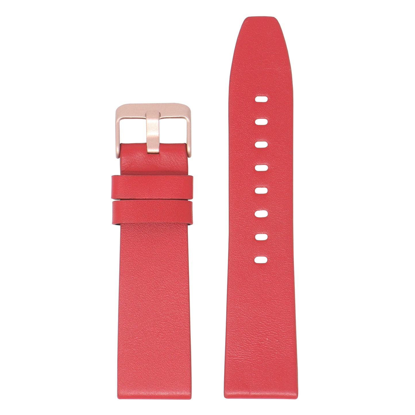 23mm Smooth Leather Strap