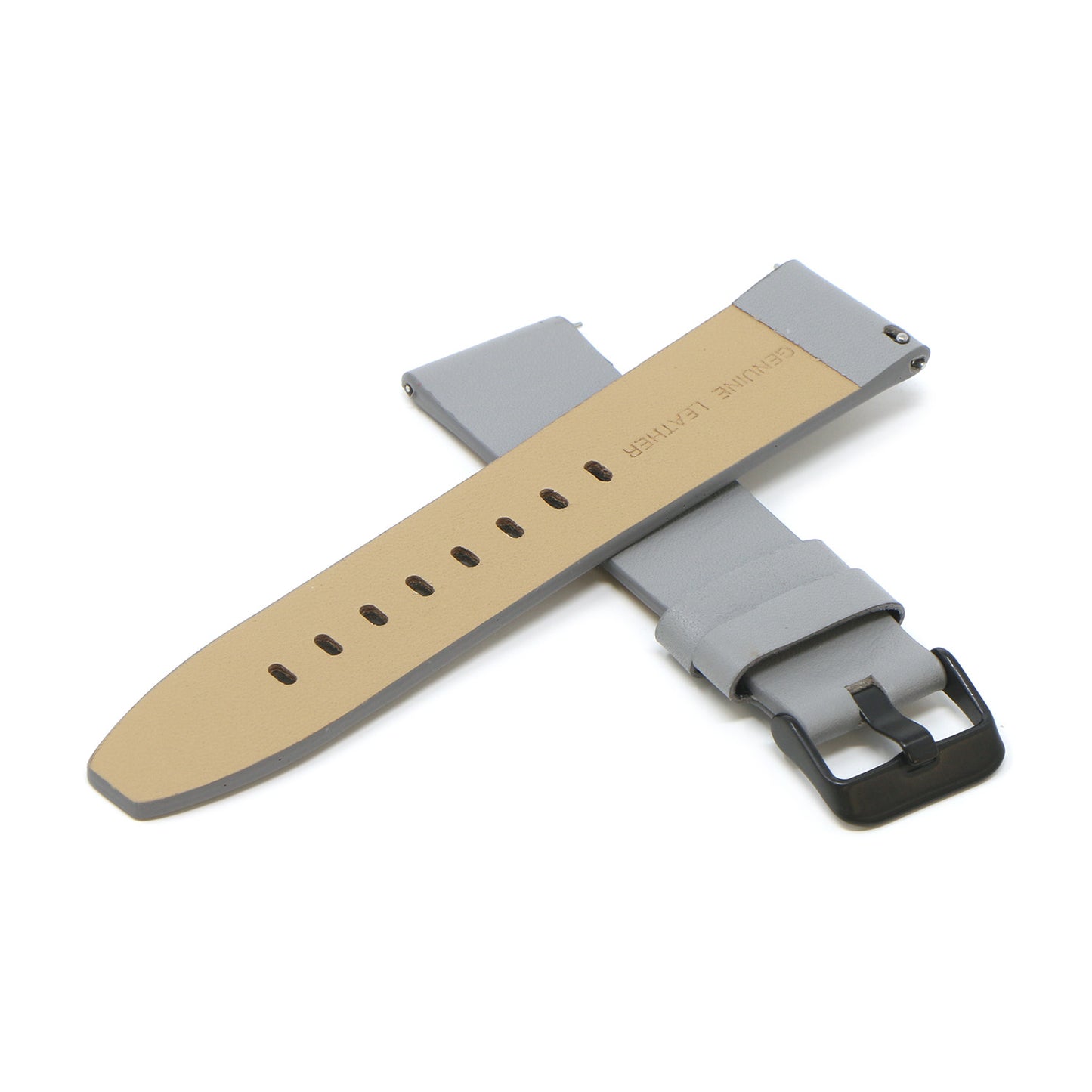 23mm Smooth Leather Strap