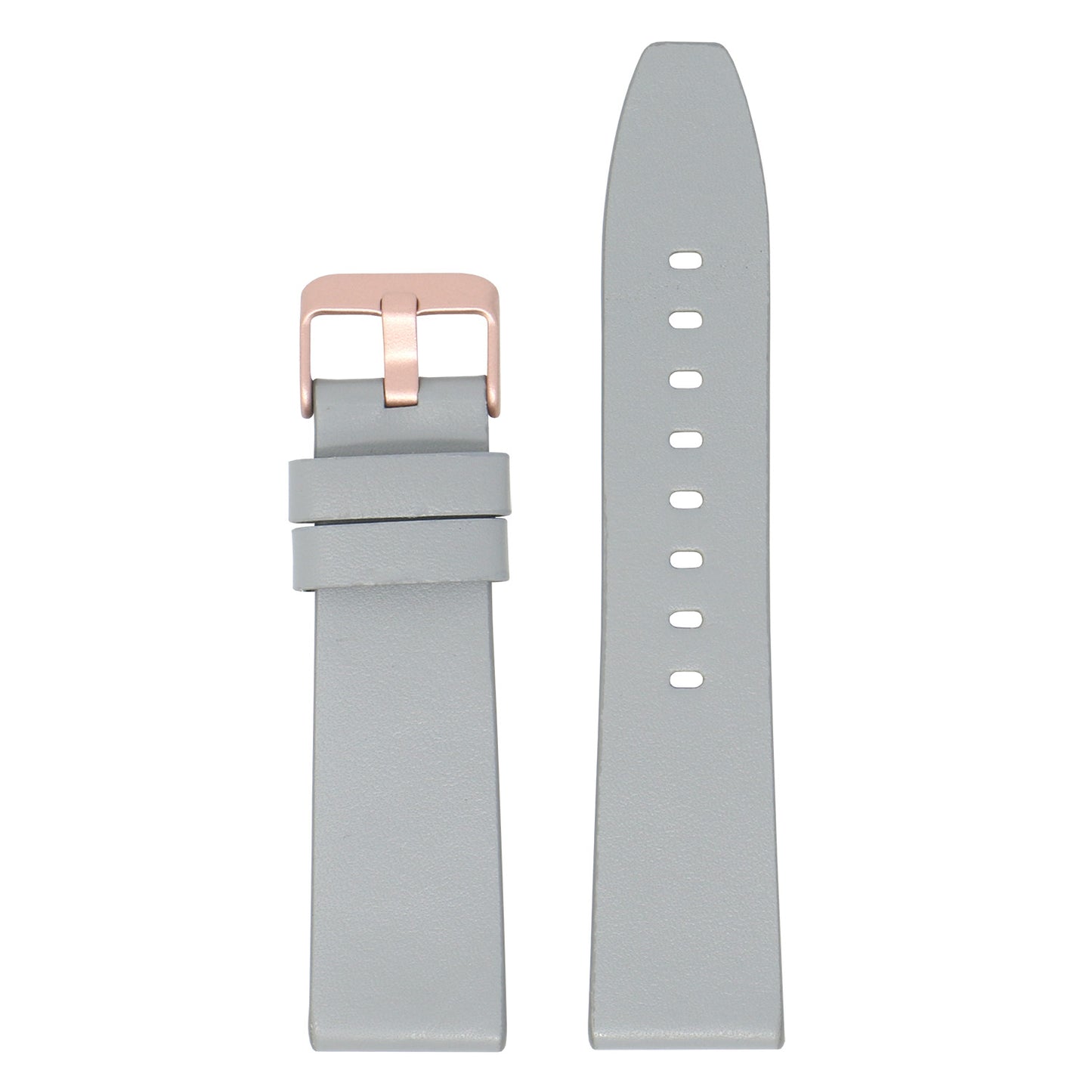 23mm Smooth Leather Strap