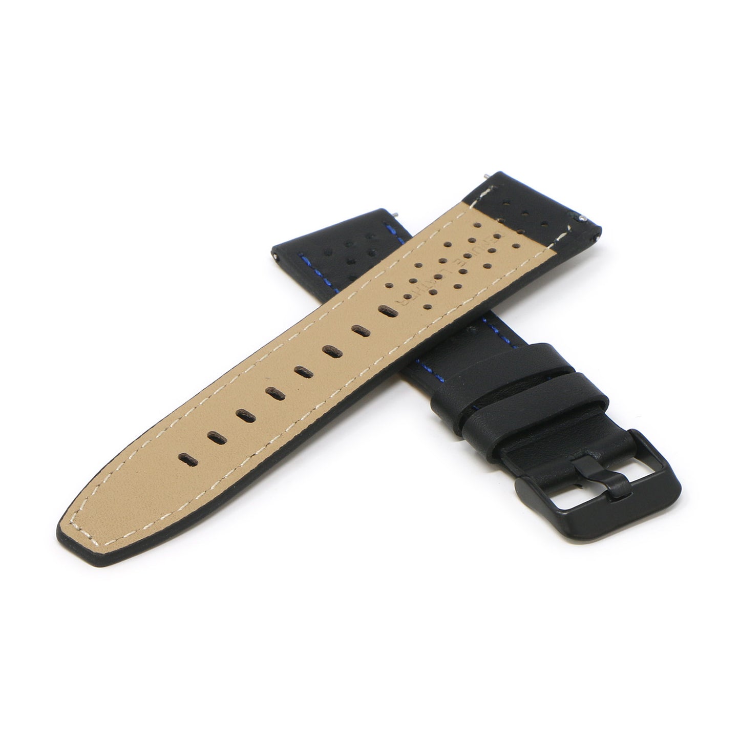 23mm Perforated Leather Rally Strap