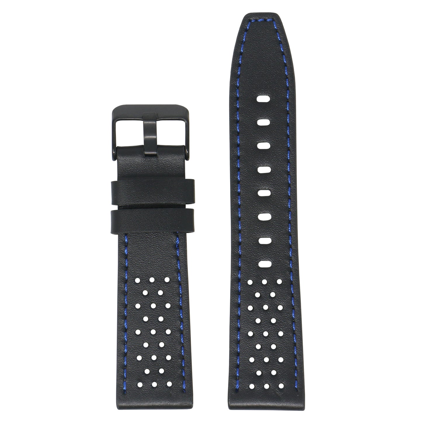 23mm Perforated Leather Rally Strap