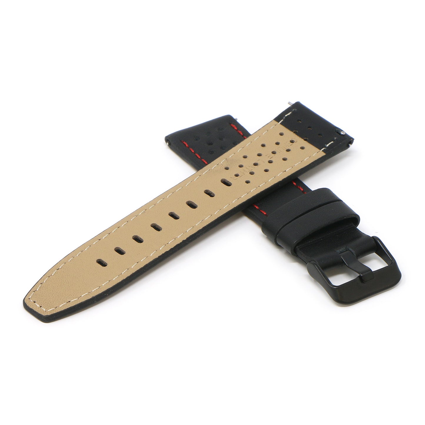23mm Perforated Leather Rally Strap