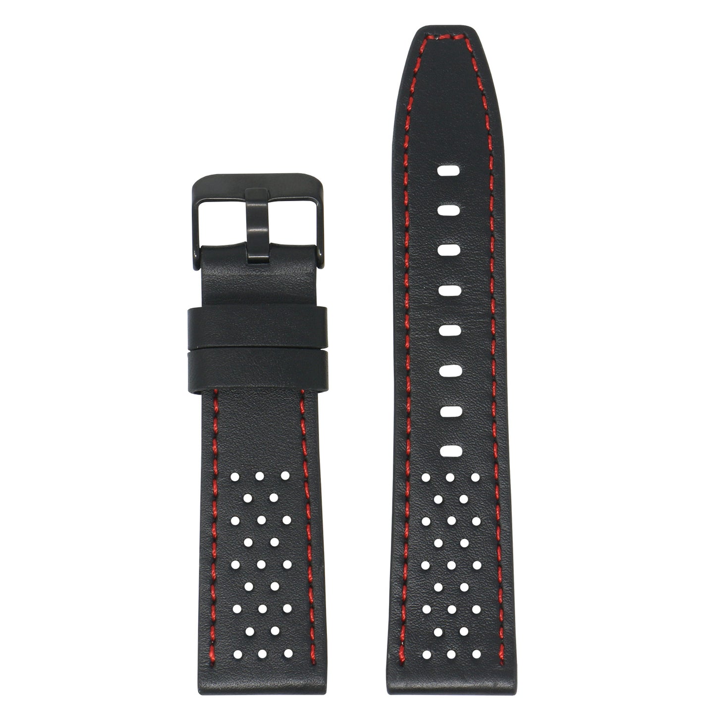 23mm Perforated Leather Rally Strap