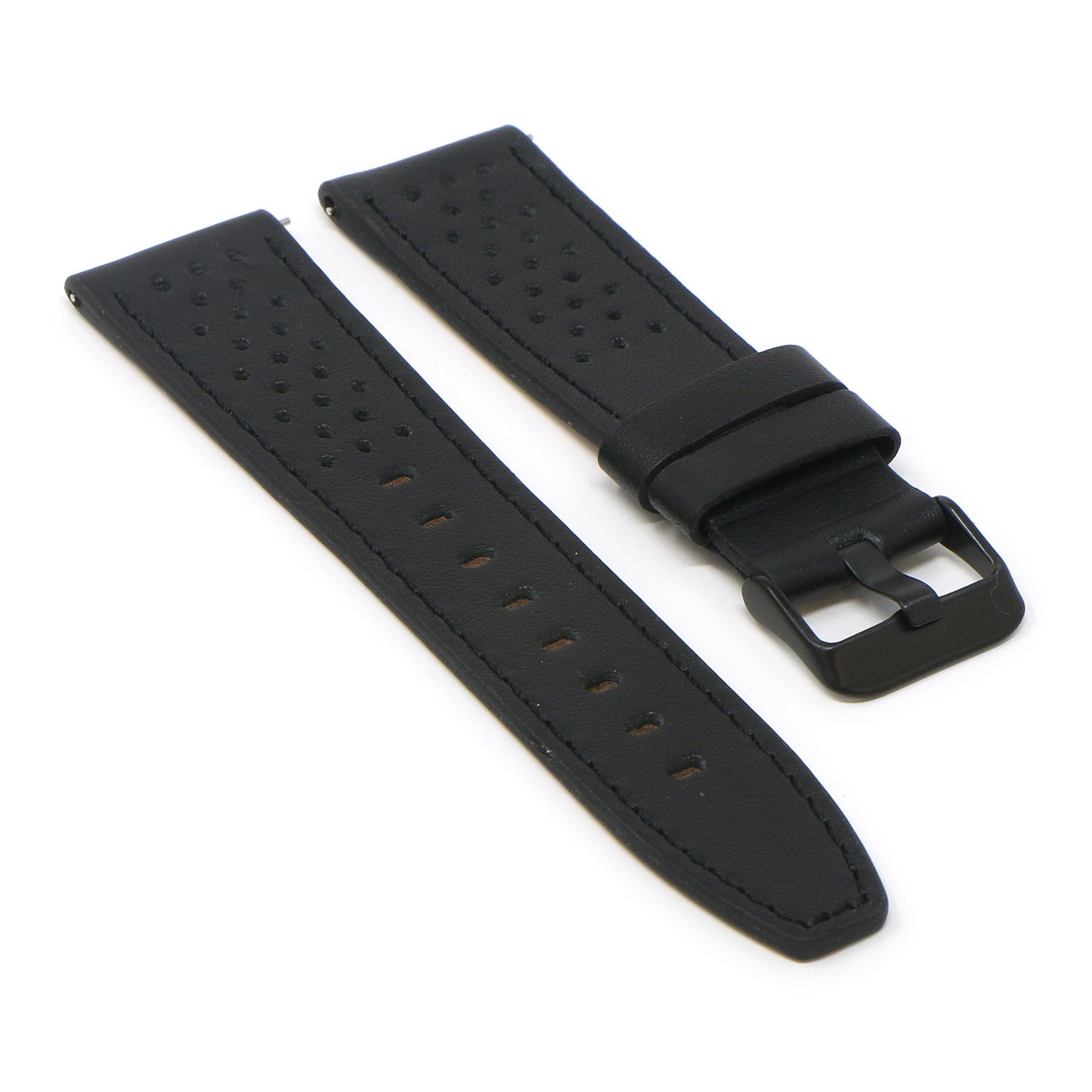 23mm Perforated Leather Rally Strap