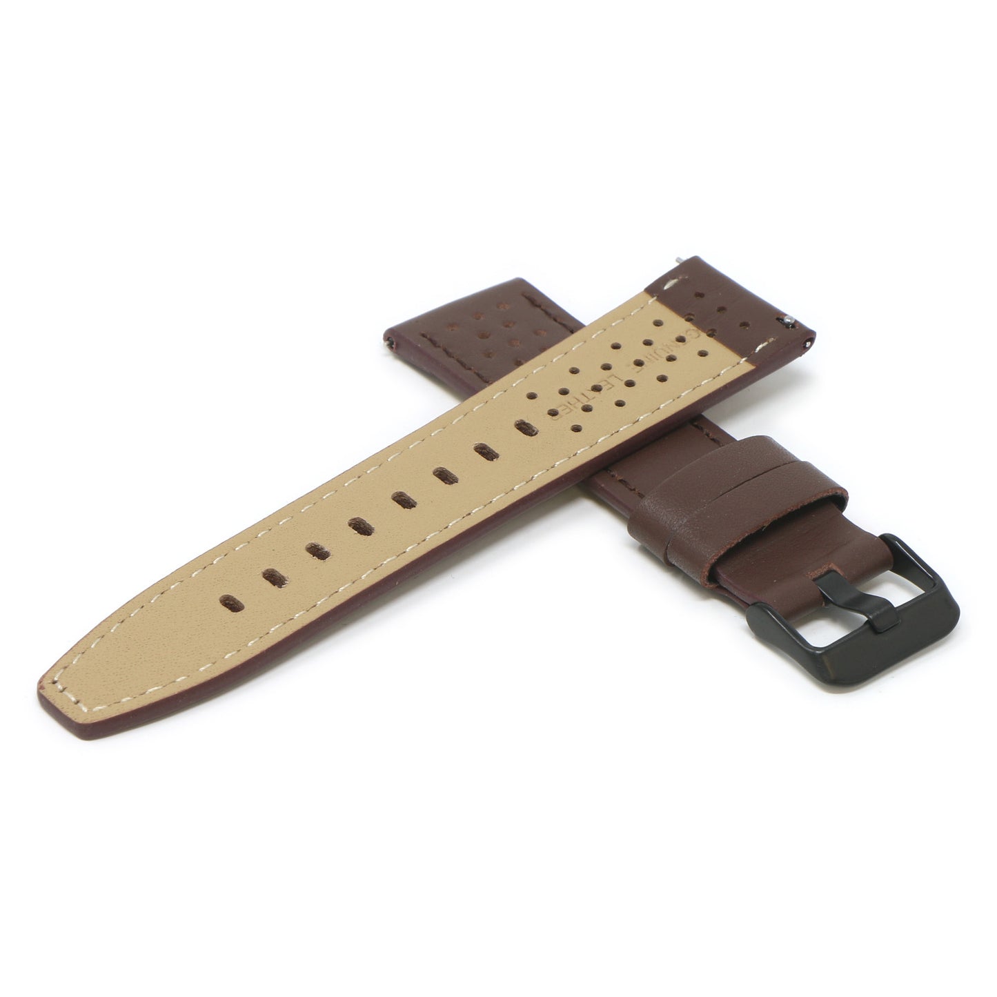 23mm Perforated Leather Rally Strap