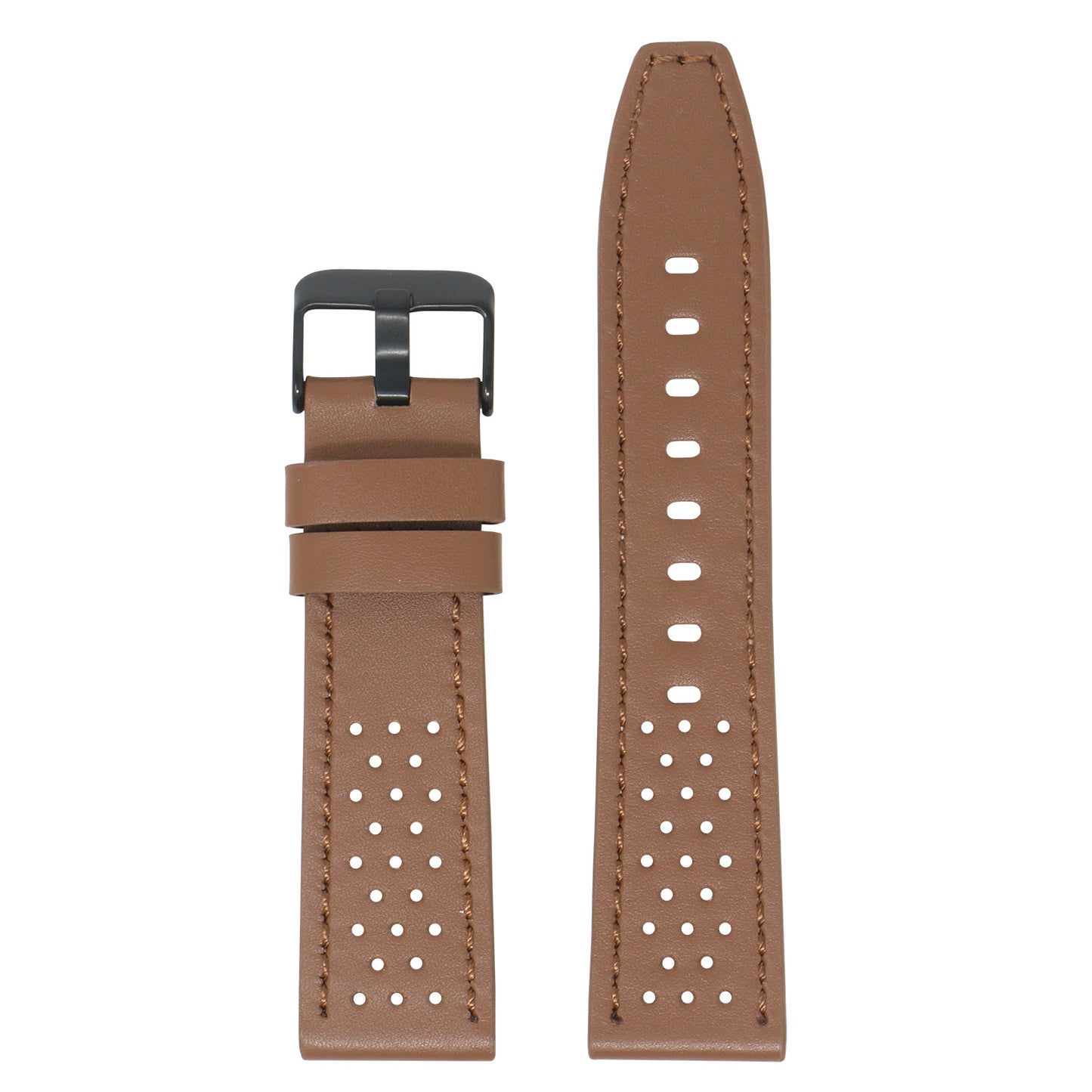 23mm Perforated Leather Rally Strap