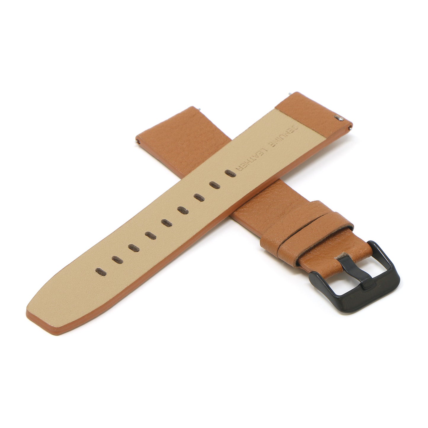 23mm Textured Leather Strap
