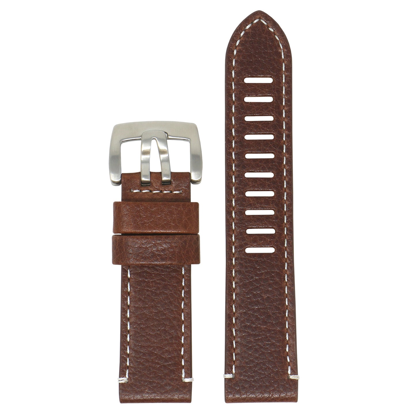 23mm Textured Thick Leather Strap