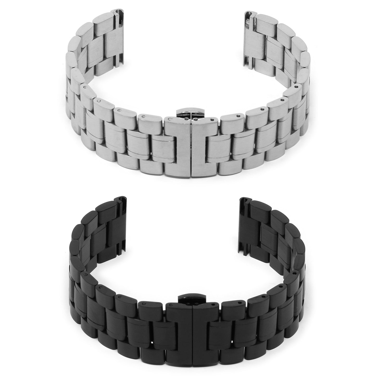 Stainless Steel Oyster Watch Strap for Samsung Gear Sport