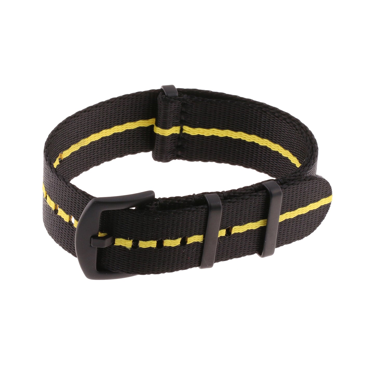 Seat Belt Stripe NATO w/ Black Buckle