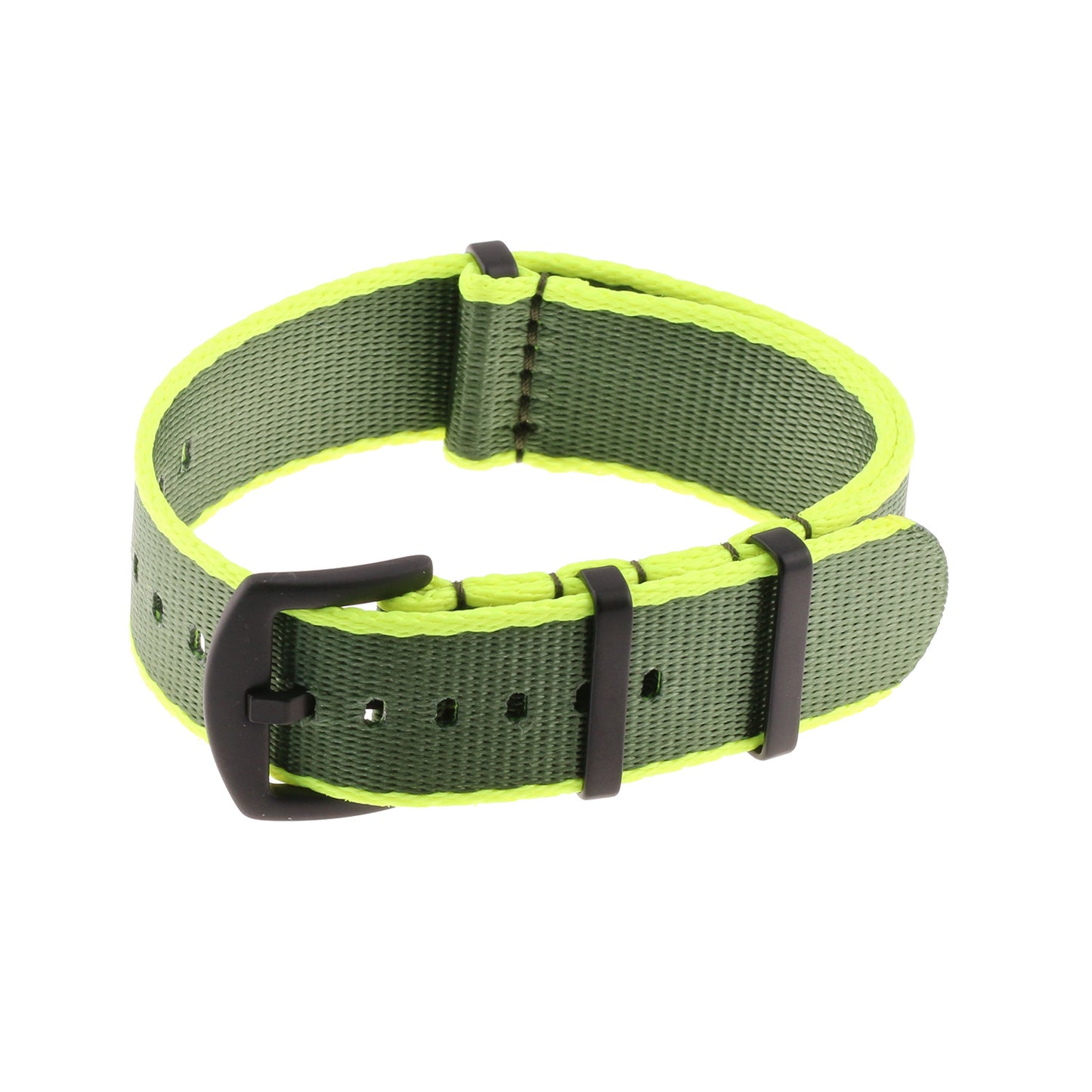 Stripe Edge Seat Belt NATO w/ Black Buckle