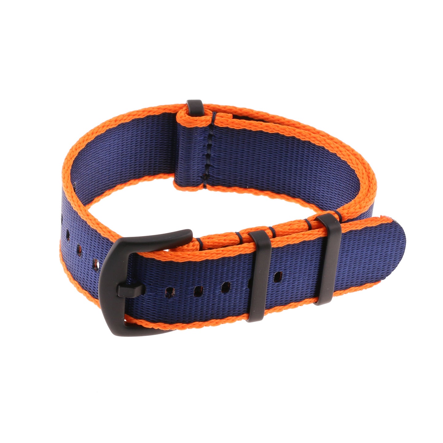Stripe Edge Seat Belt NATO w/ Black Buckle