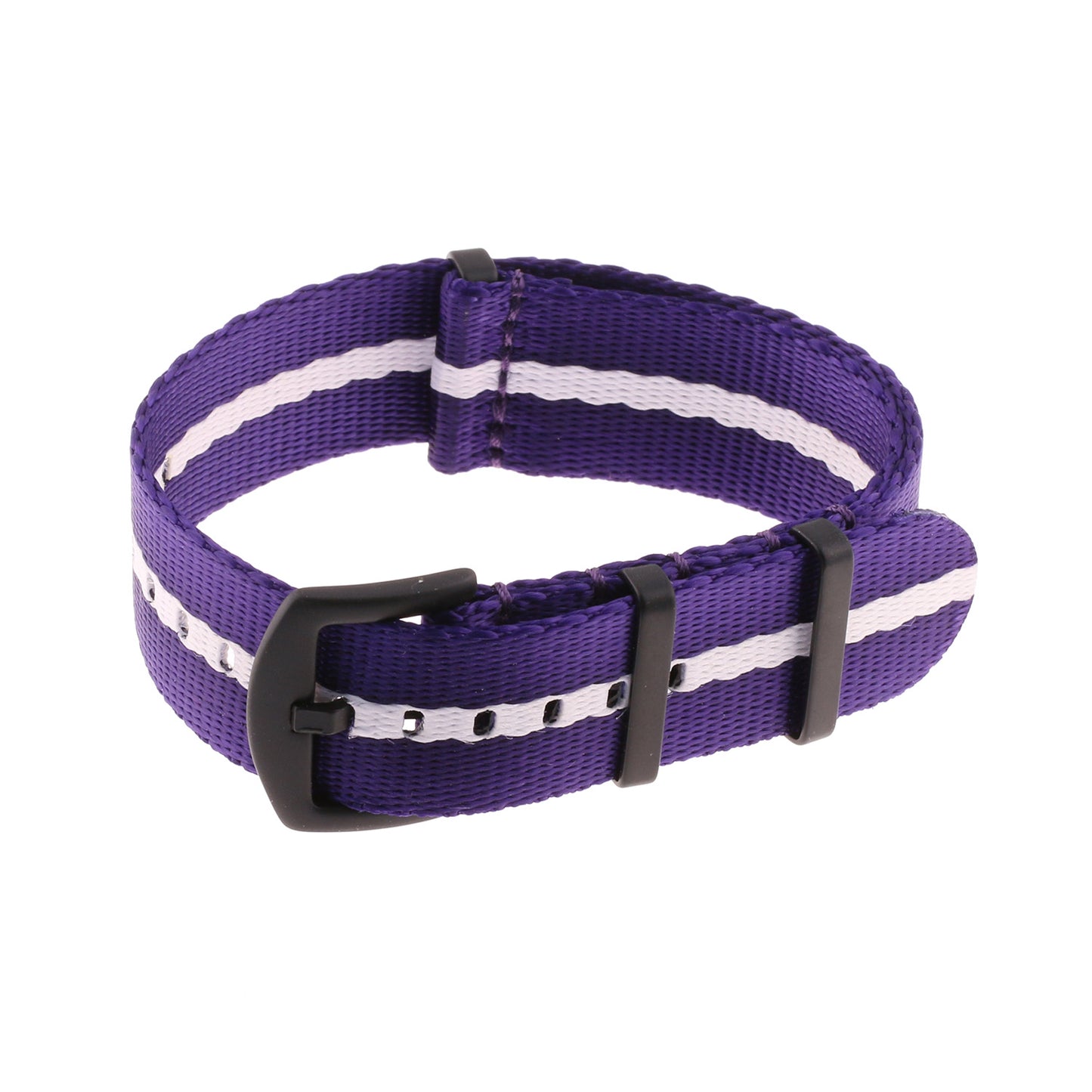 Seat Belt Stripe NATO w/ Black Buckle