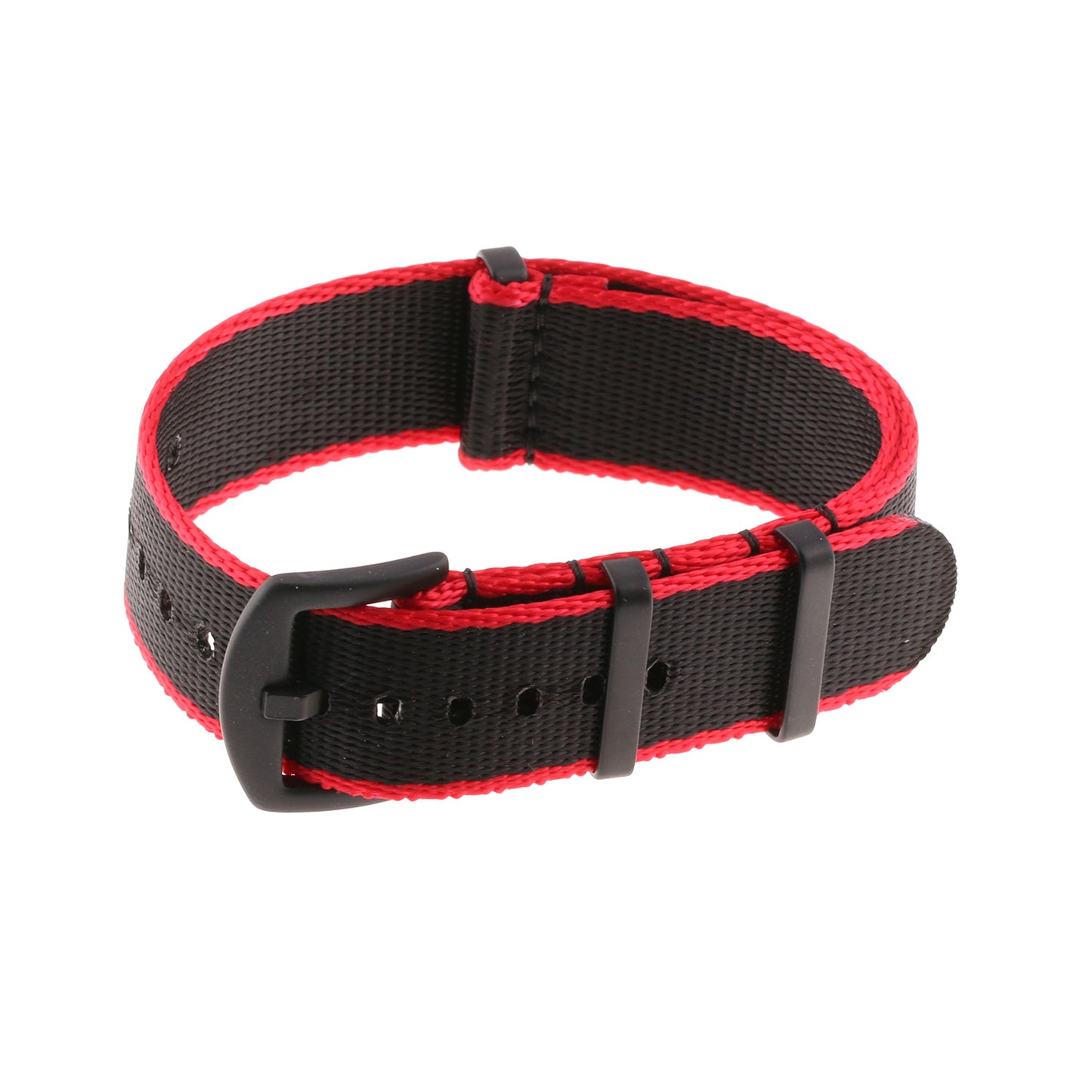 Stripe Edge Seat Belt NATO w/ Black Buckle