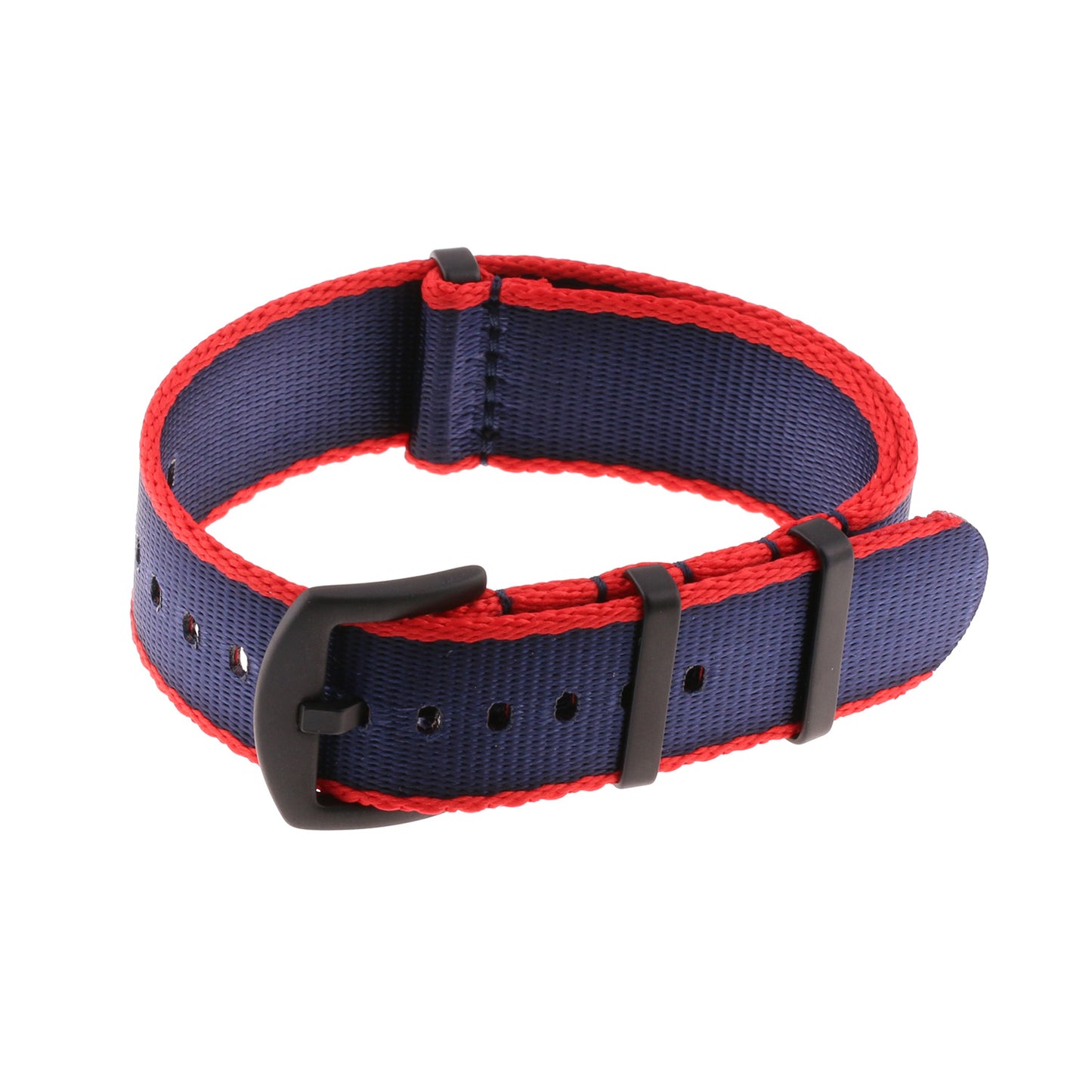 Stripe Edge Seat Belt NATO w/ Black Buckle