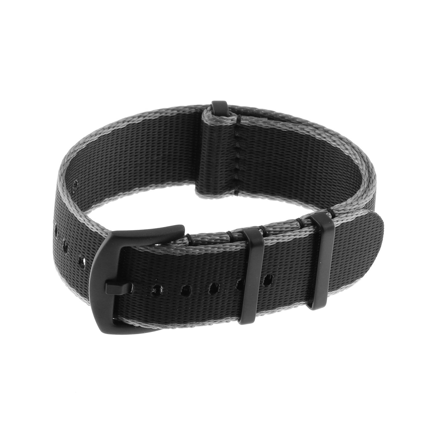 Stripe Edge Seat Belt NATO w/ Black Buckle